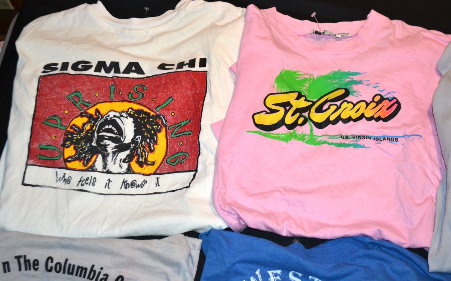 Vtg T Shirt Lot of 12 Reseller 80’s 90s Various Sizes Single Stitch