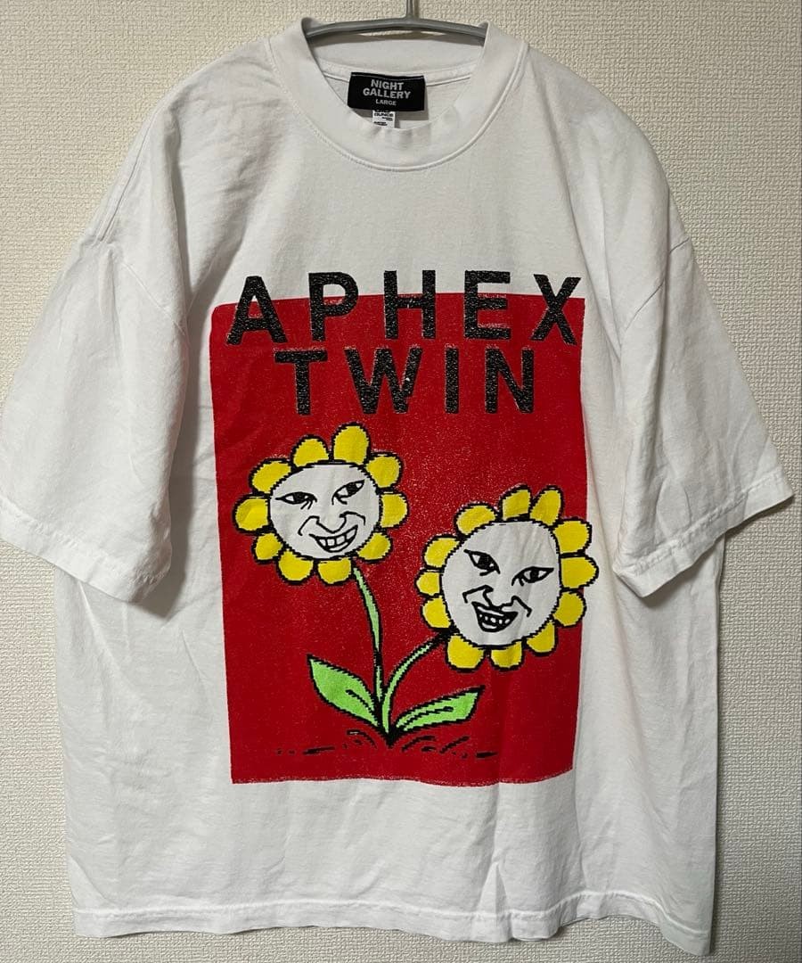 Aphex Twin 90s Remake Design White Short Sleeve Unisex T shirt NH25407
