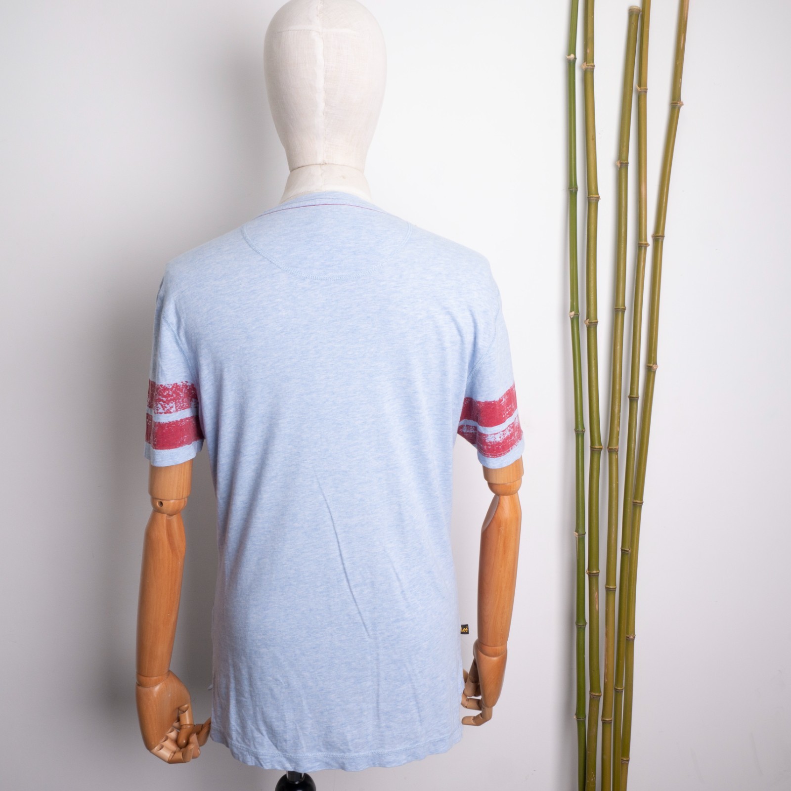 VIVIENNE WESTWOOD ANGLOMANIA x LEE Short Sleeve Crew Neck Big Logo BlueT-Shit S