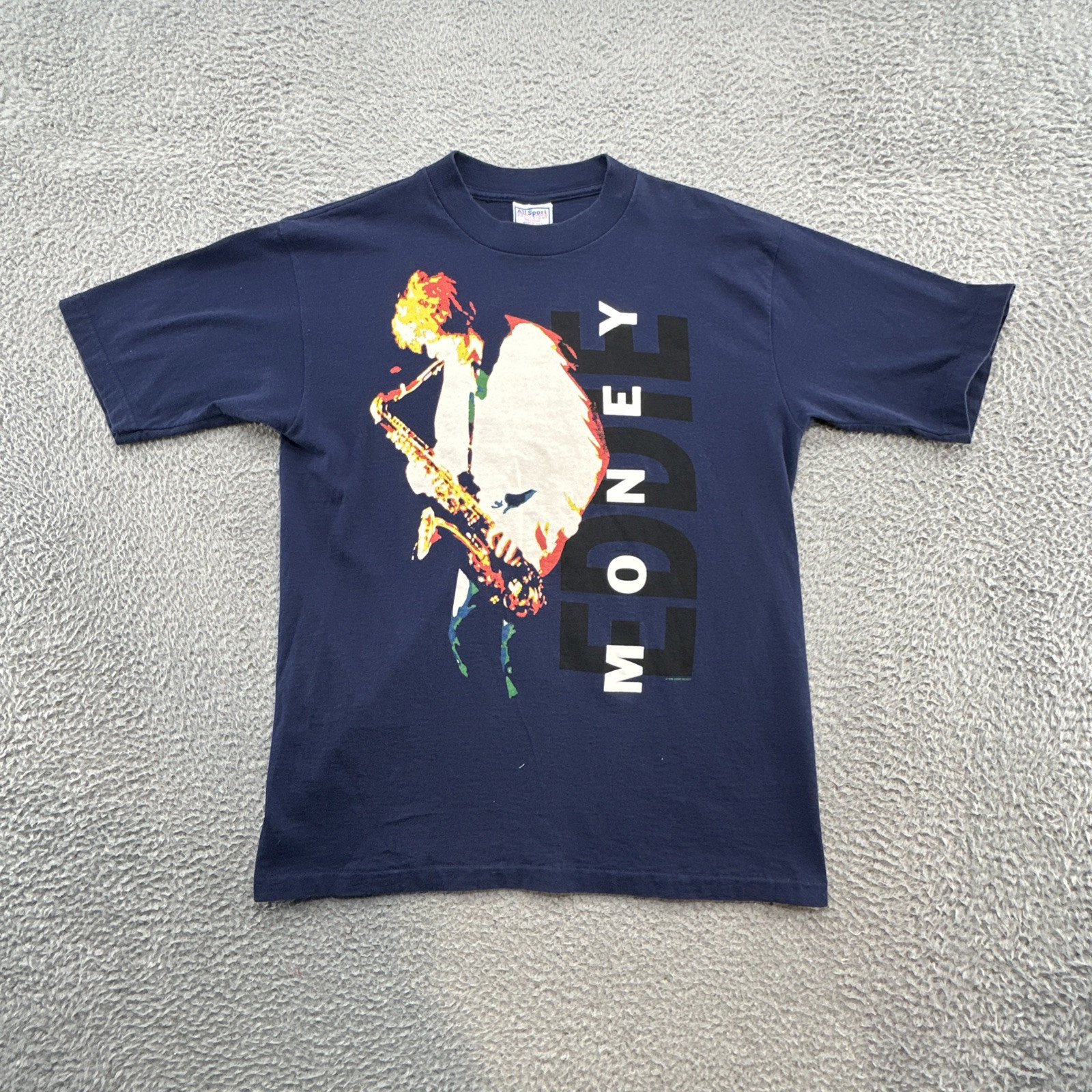 Vintage Eddie Money 1995 Tour Tee Love & Money Large Band Tour Tee 90s Music