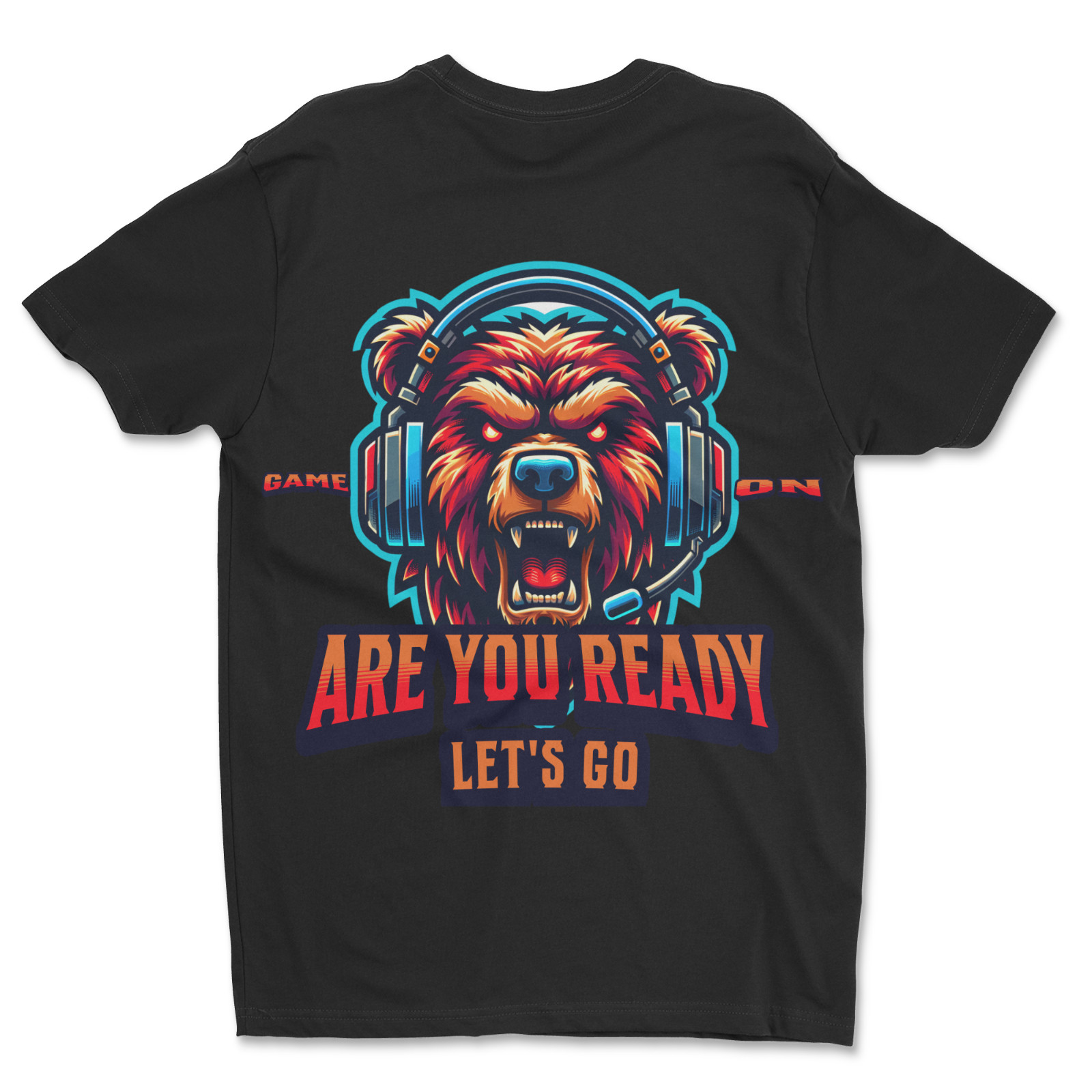 Custom T-Shirt, Are You Ready Dtf Print On Next Level T-Shirt unisex Soft Cotton