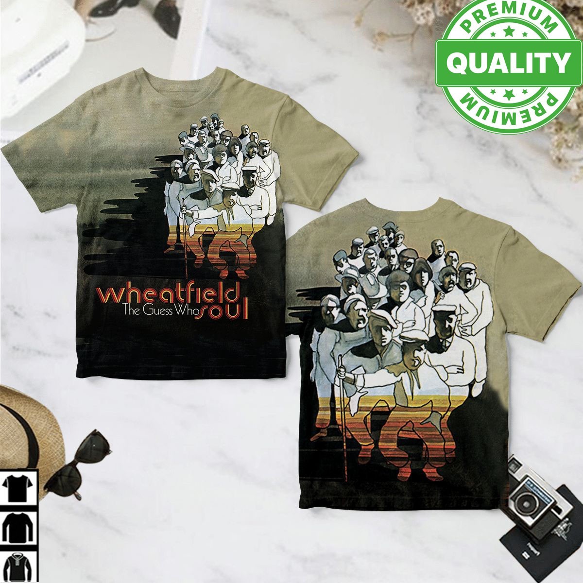 The Guess Who Wheatfield Soul Album 3D AOP Shirt Unisex S-6XL EM1517