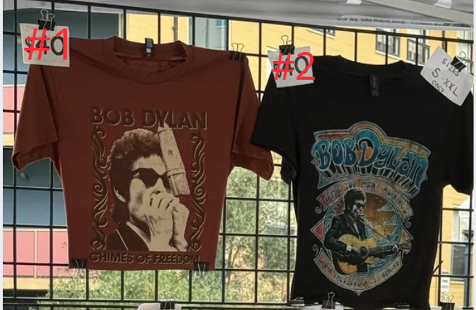 Bob Dylan T Shirts Bulk 2026 Summer Tour Reprint