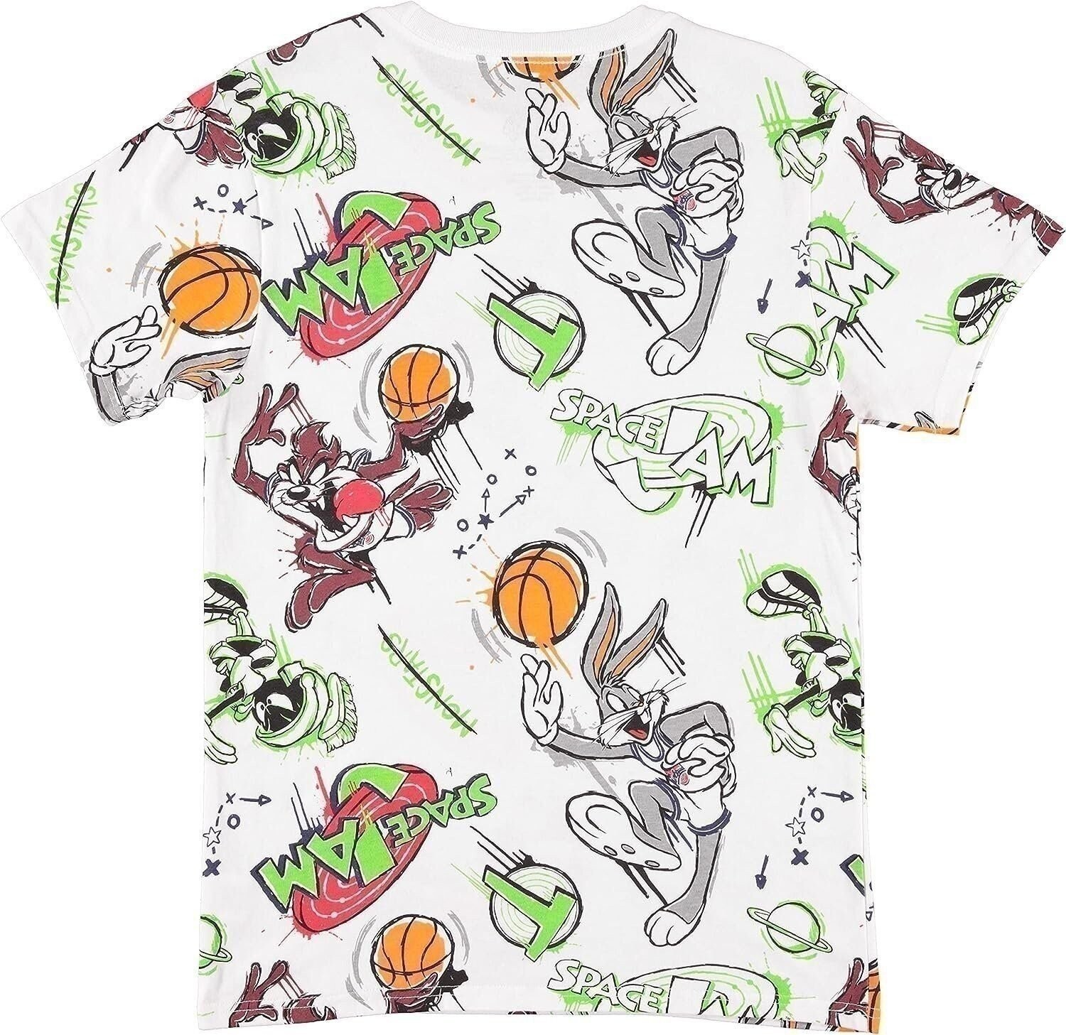 Men’s Space Jam A New Legacy Short Sleeve T-Shirt- Looney Tunes Tune Squad…