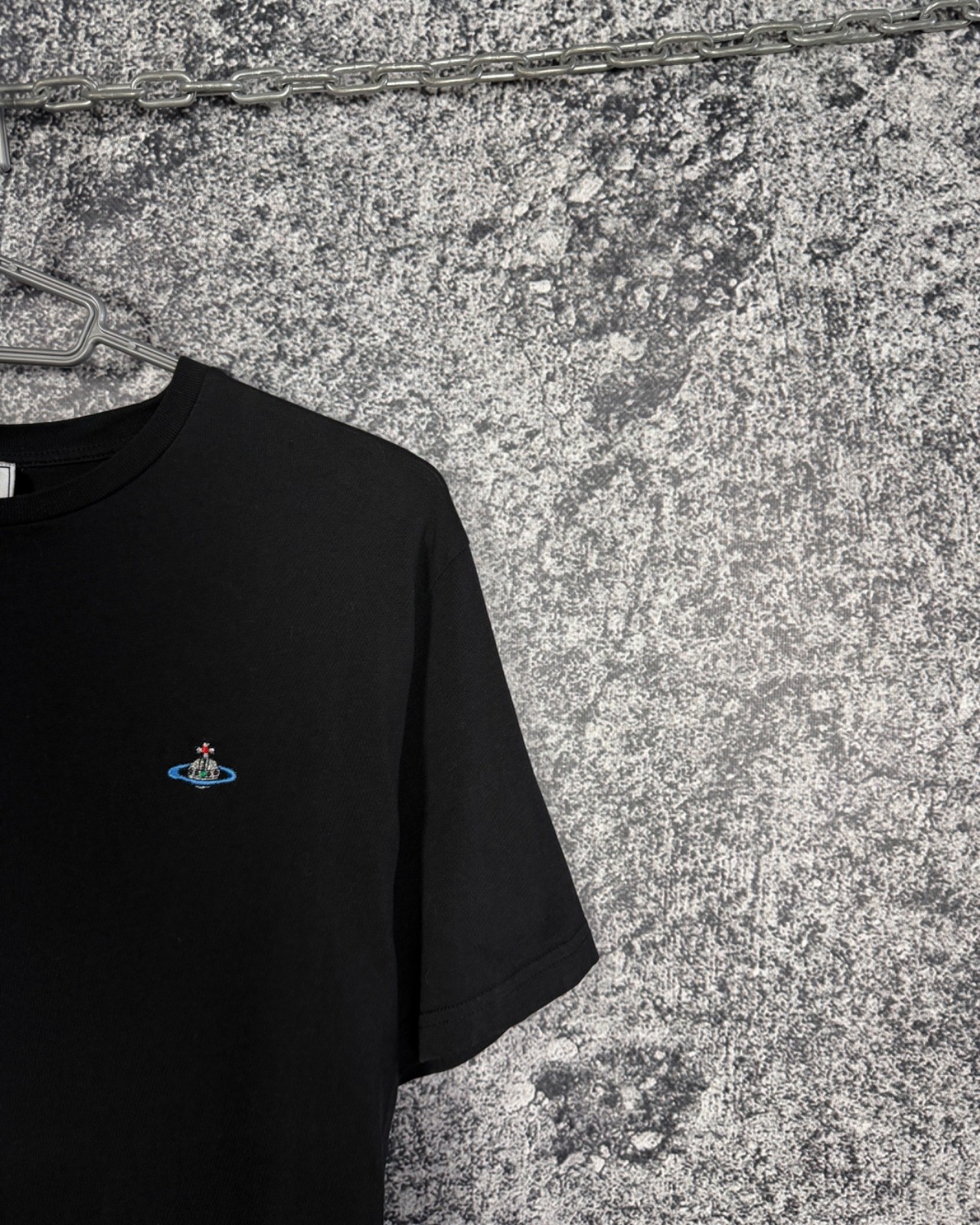 Men’s Vivienne Westwood Crewneck Basic Short Sleeve T-Shirt Cotton Size L
