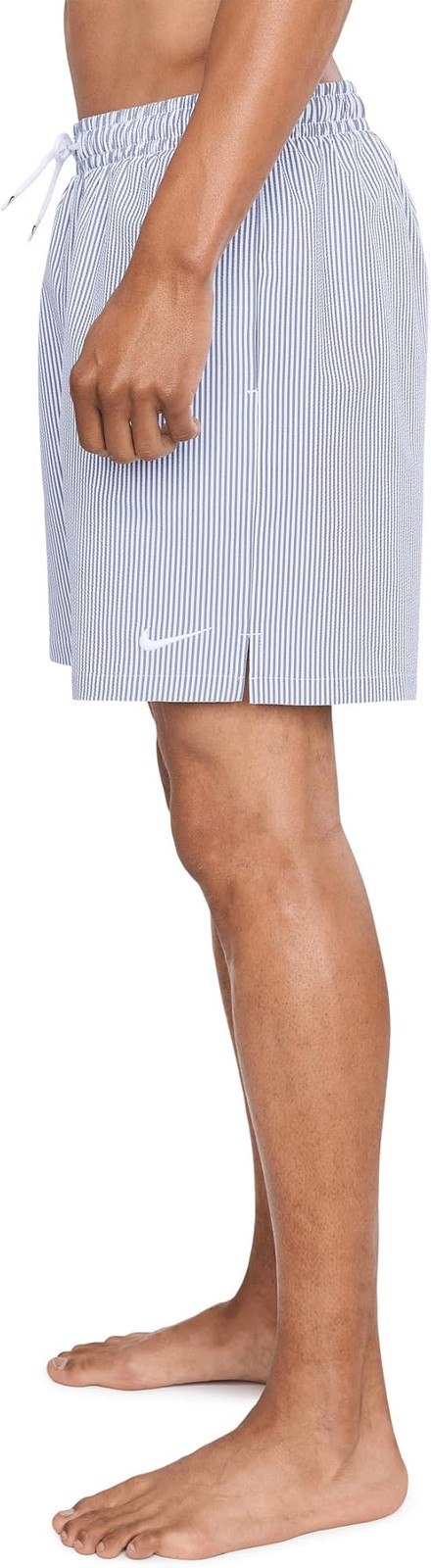 Nike Men’s Breaker Ripple Texture 7″ Brief Lined Volley – Black – XL