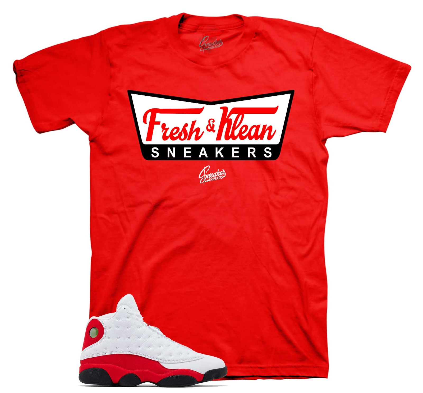 T-Shirt To Match Jordan 13 Chicago AJ13 Cherry | Fresh Klean Sneaker Tee