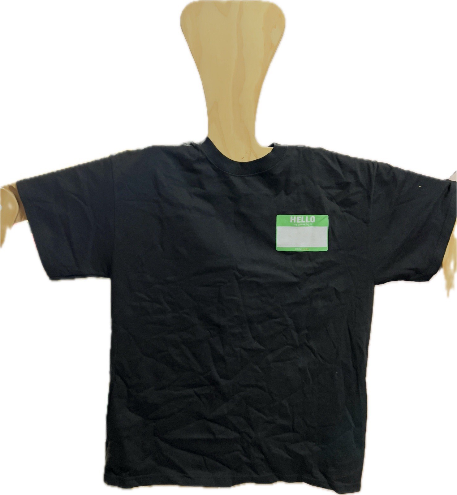 XBox Live Comic Con 2009 Tee – Black T Shirt Large