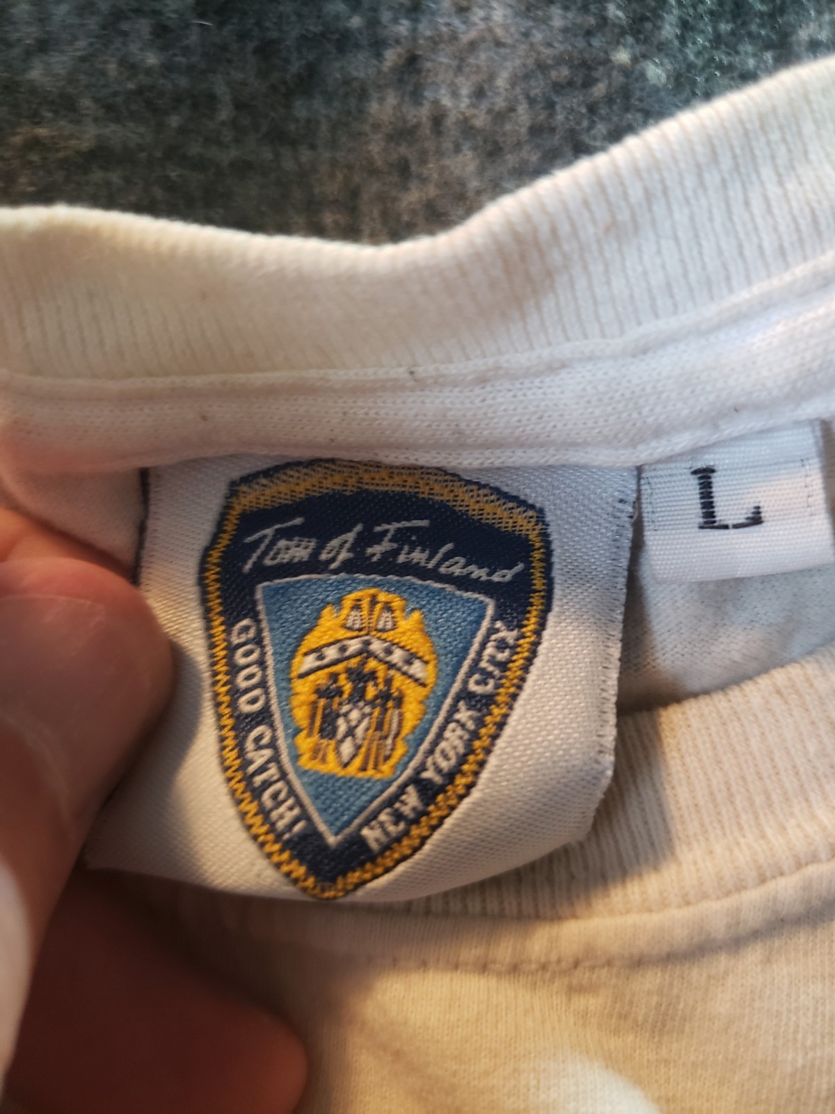 Tom of Finland New York City L Tshirt Leather Gay