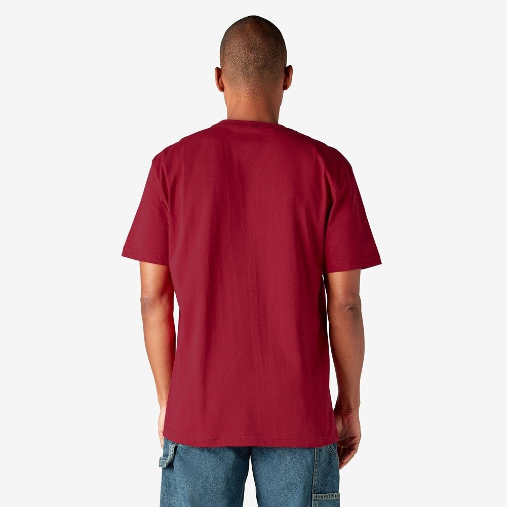Dickies Men’s T-Shirt Short Sleeve Heavyweight Pocket Relaxed Fit T-Shirt
