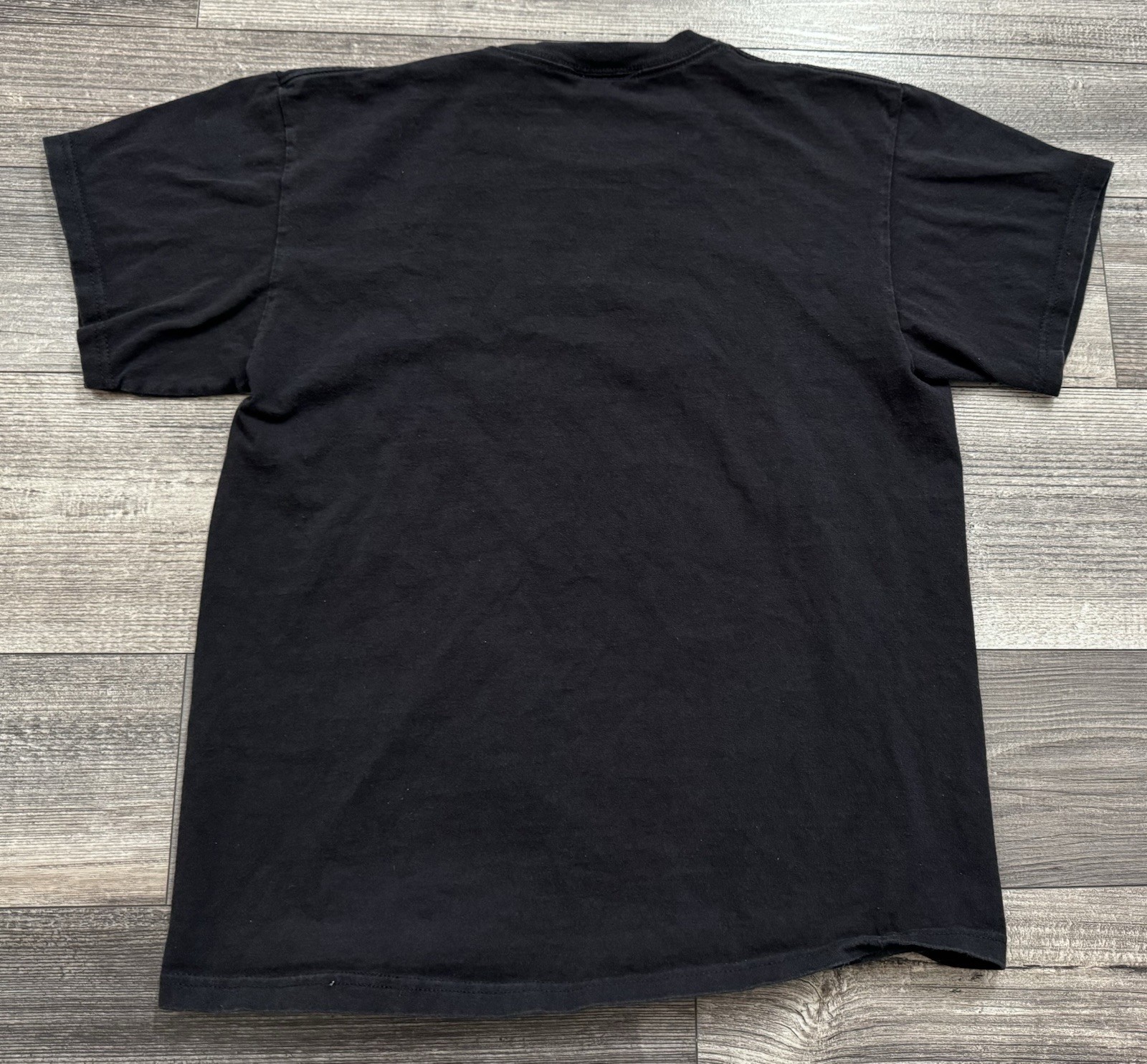 Johnny Cash Zion Rootswear 2009 Middle Finger Graphic T‑Shirt Medium Black