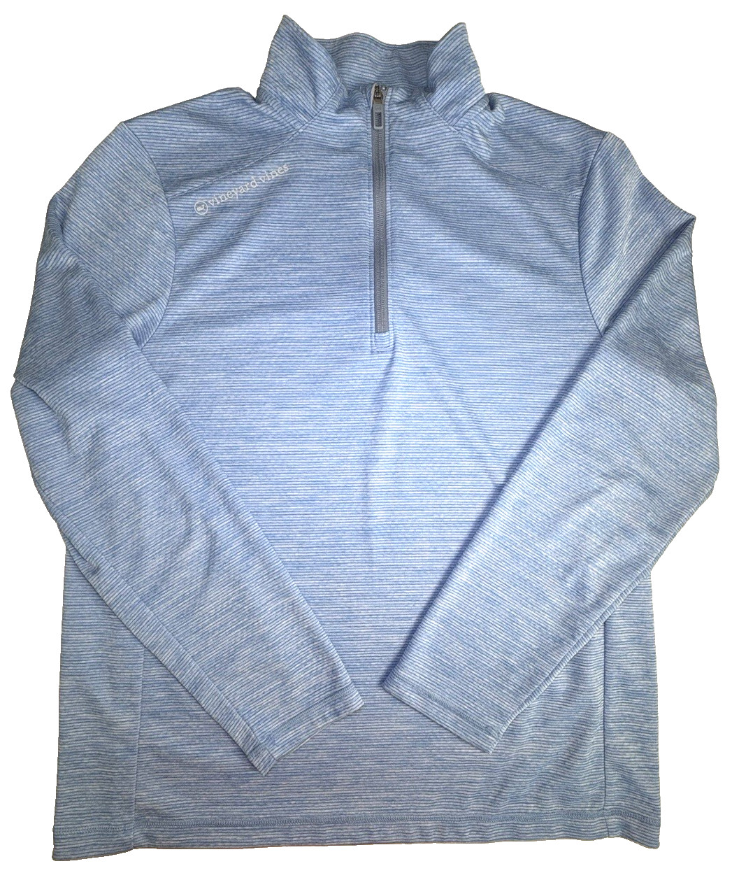 Vineyard Vines On The Go Sankaty 1/4 Zip Performance Pullover Men’s Medium Blue