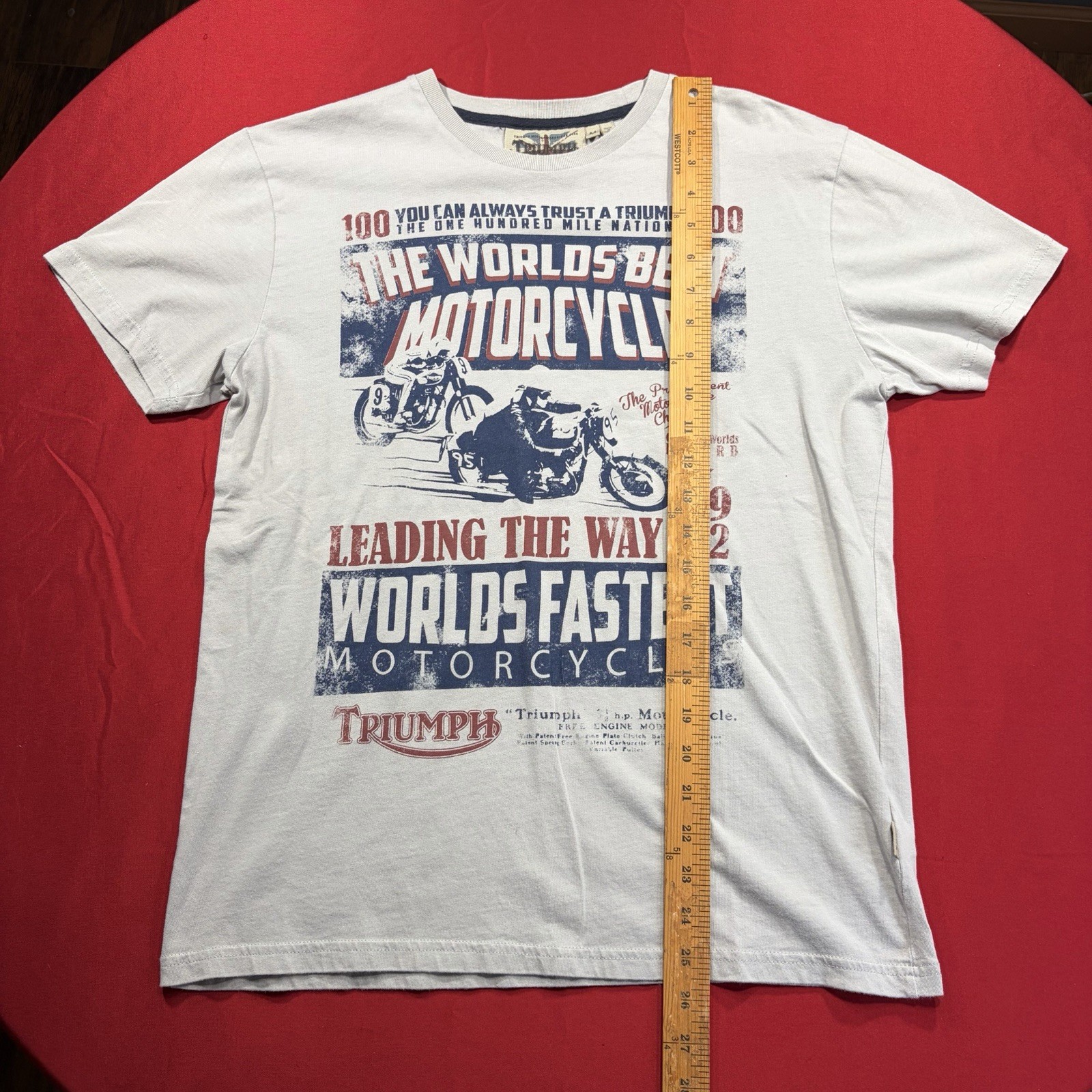 Triumph Motorcycles The Worlds Best Motorcycle Medium Graphic T-Shirt