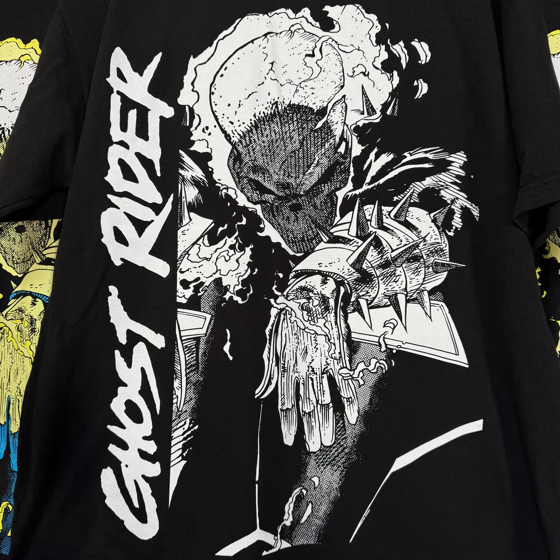 Ghost Rider – Danny Ketch B/w T-Shirt – 2XL