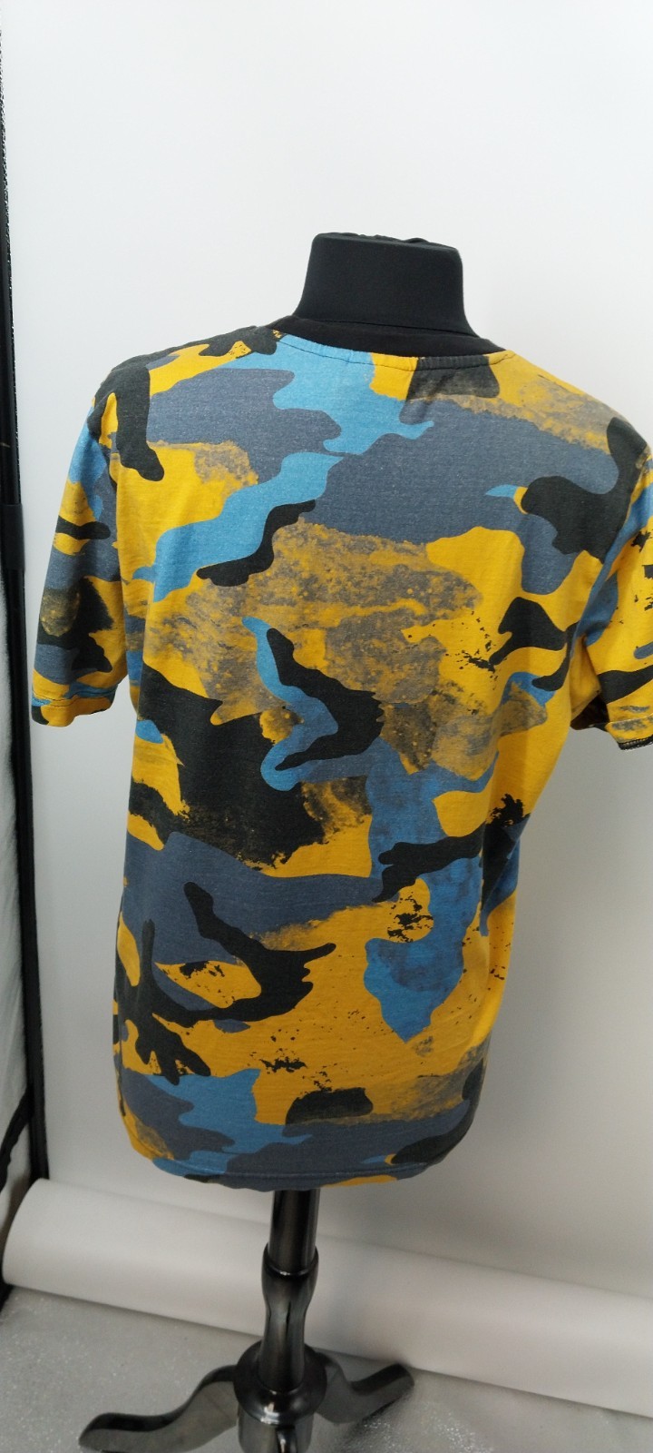 ADIDAS T-SHIRT CAMO AOP TEE MULTICOLOR HK2801 MENS SZ LG