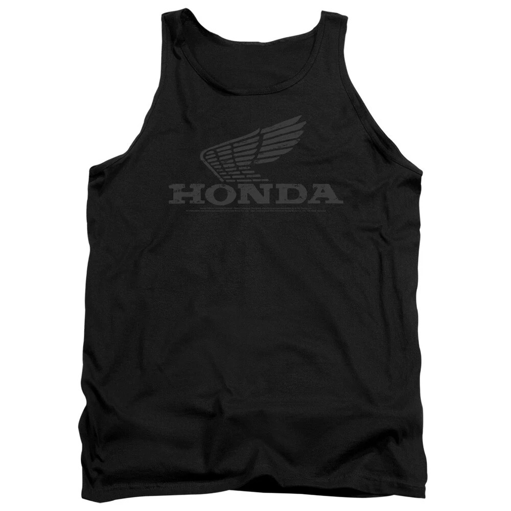 Honda Vintage Wing Men’s Tank Top Distressed Logo S-2XL Licensed Sleeveless Tee