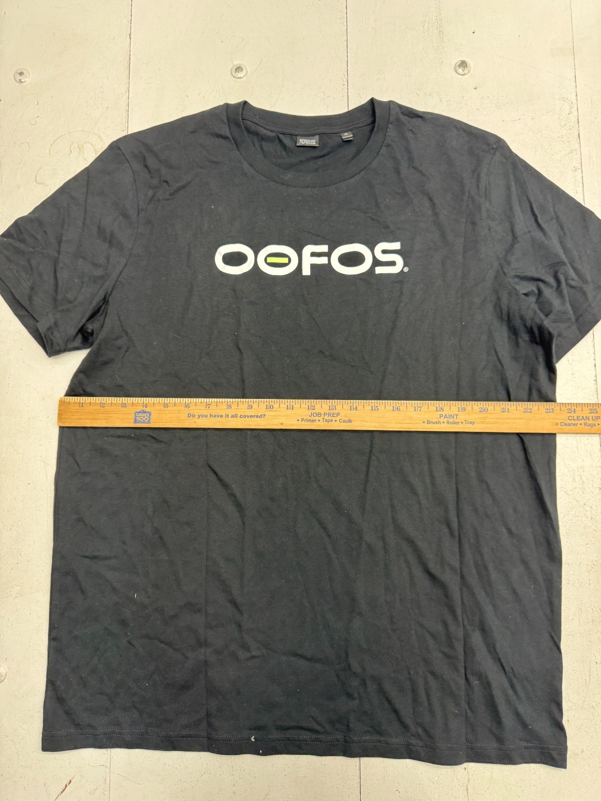 Stanley/Stella Black “oofos” Print Short Sleeve T Shirt Mens Size XLarge NEW