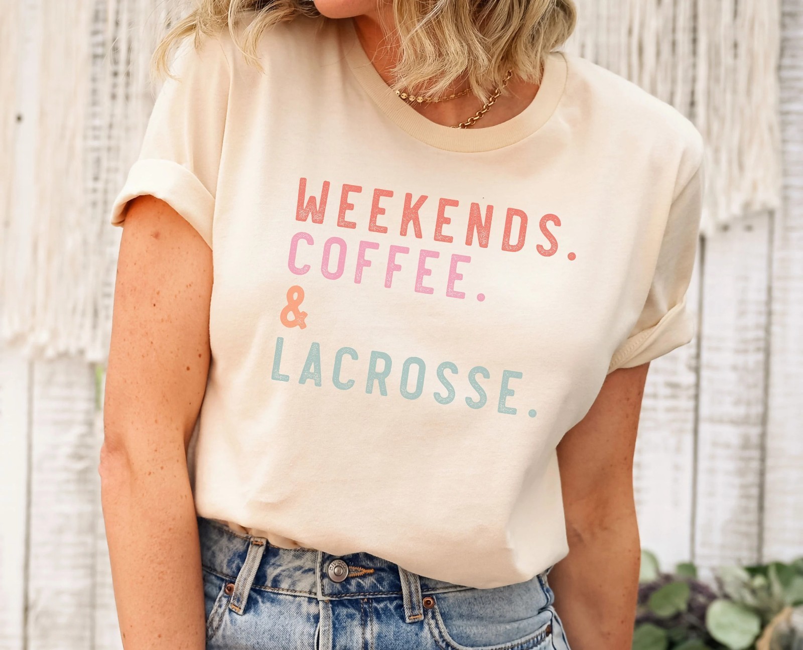 Lax Mom Lacrosse Mom Lacrosse Gifts Game Day Sport T-Shirt