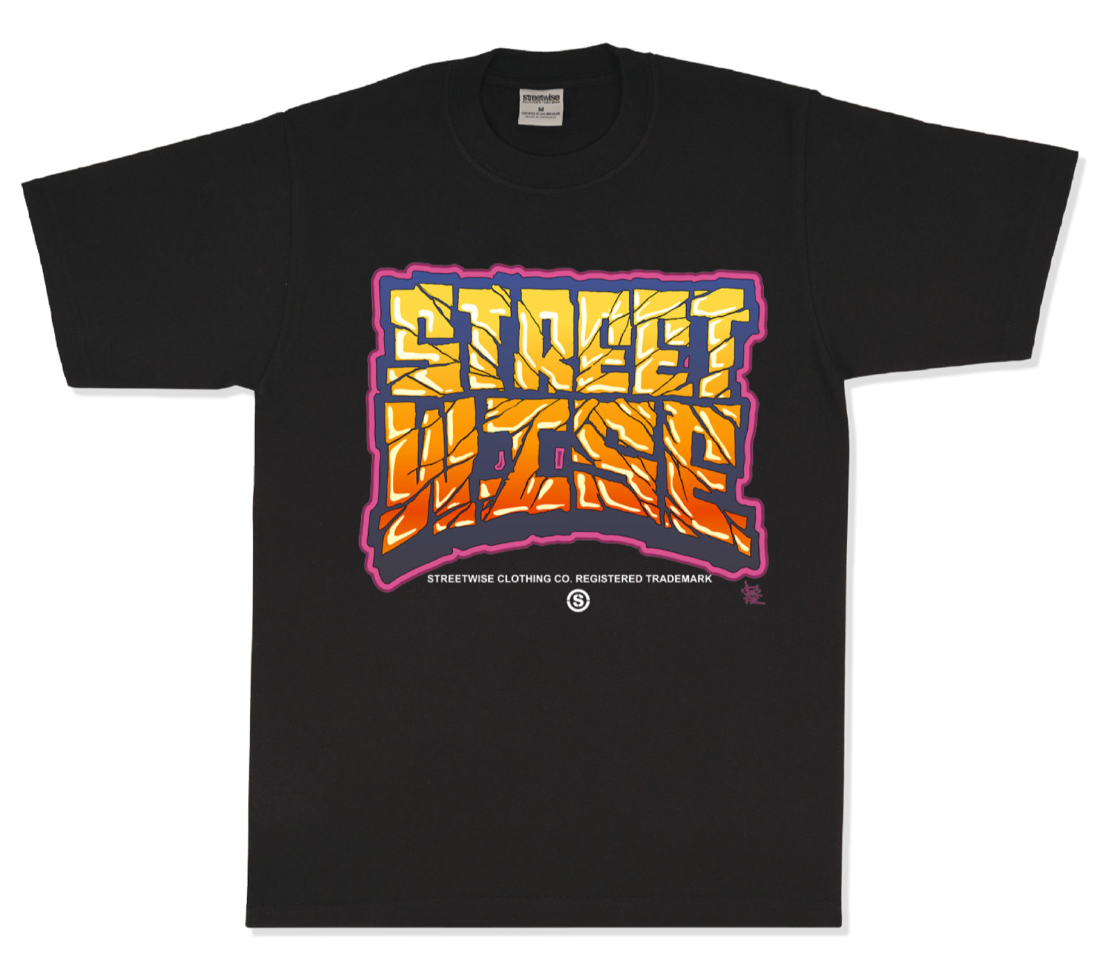 Streetwise HUFR Graphic T-Shirt Black M-L-XL-2XL-3XL-4XL-5XL