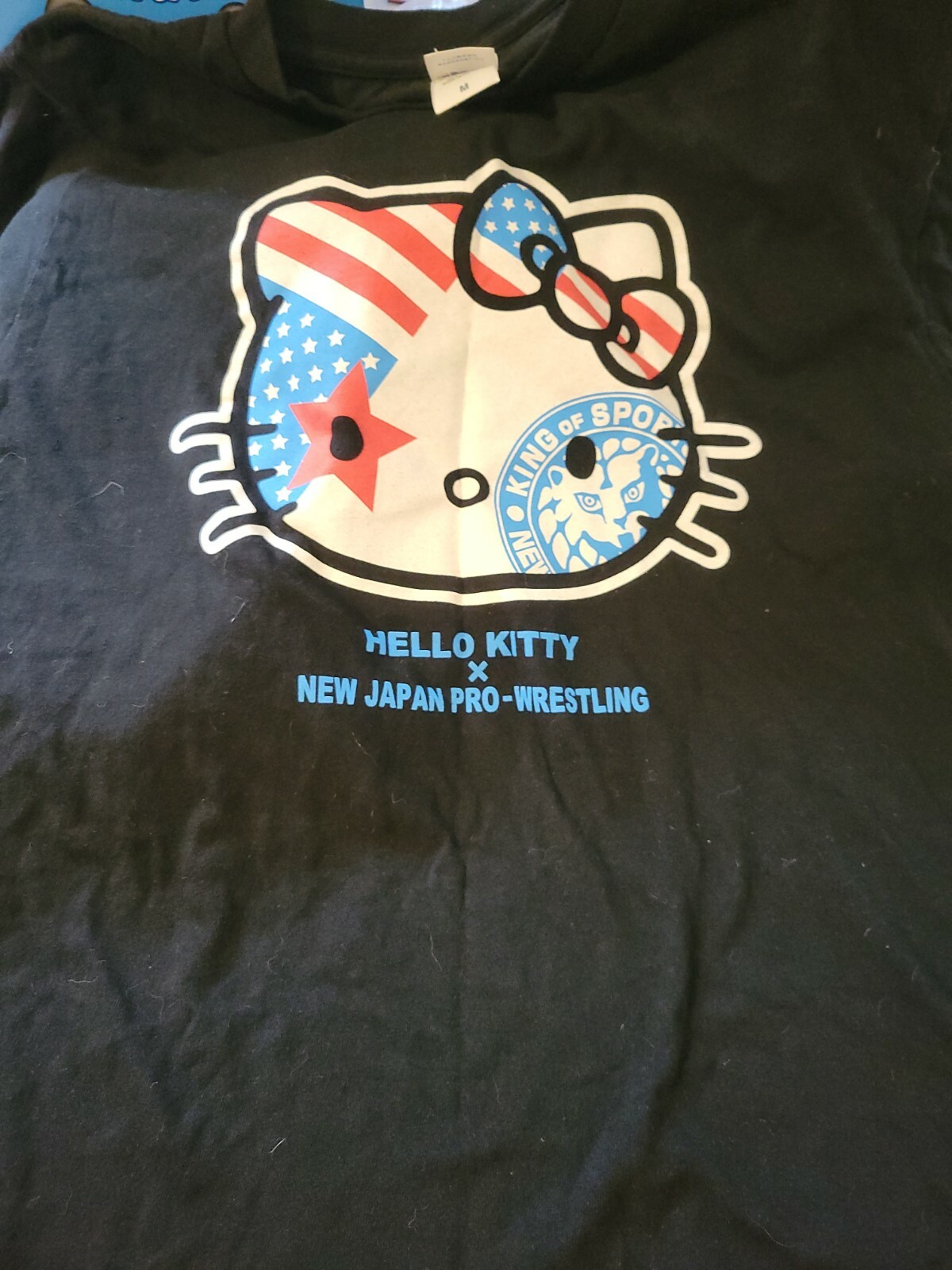 Hello Kitty x NJPW New Japan Pro Wrestling MSG Size M Medium WWE Wwf Aew