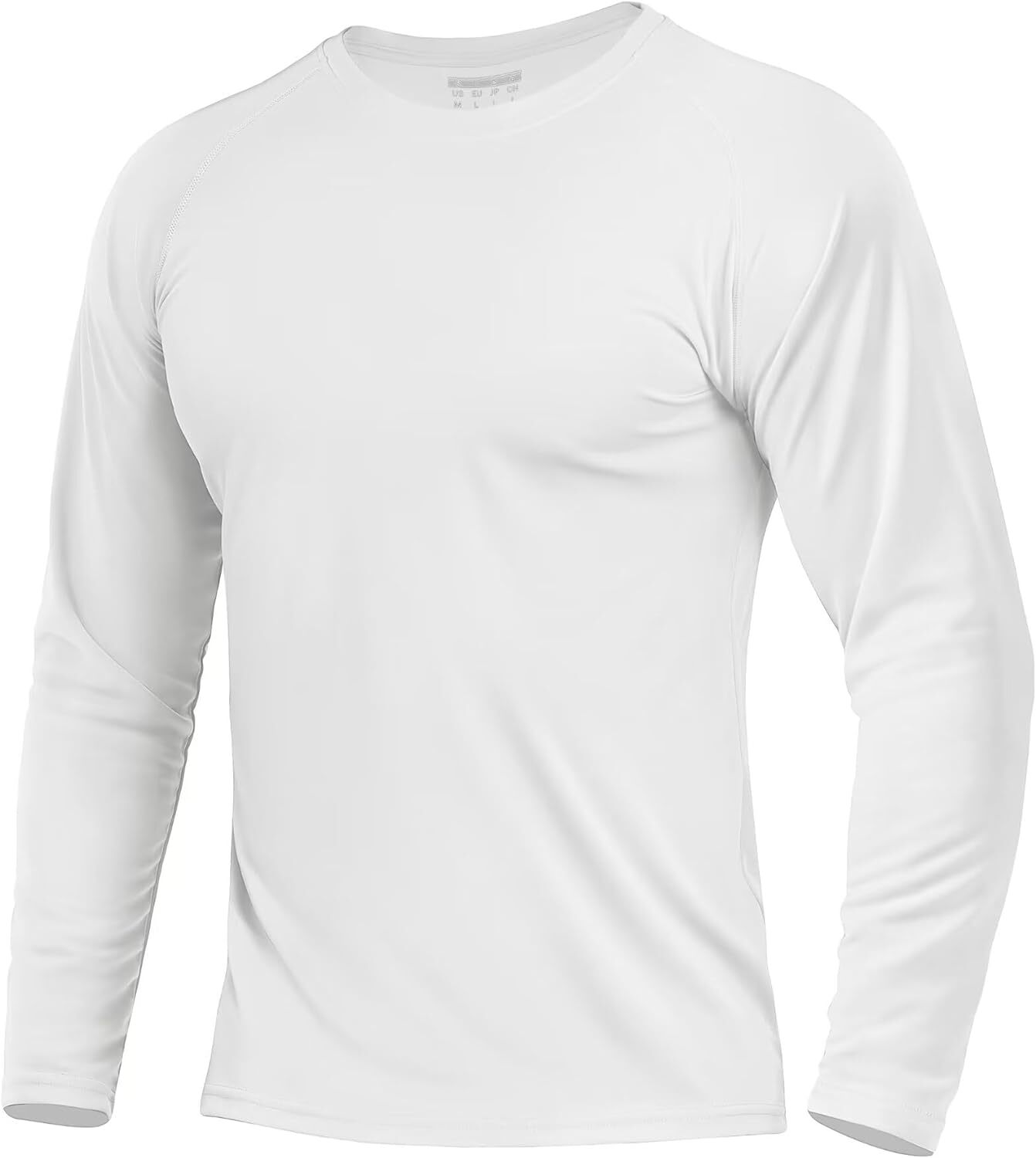 Men’s UPF 50+ Sun Protection UV SPF Shirts Long Sleeve Lightweight Quick Dry Tee