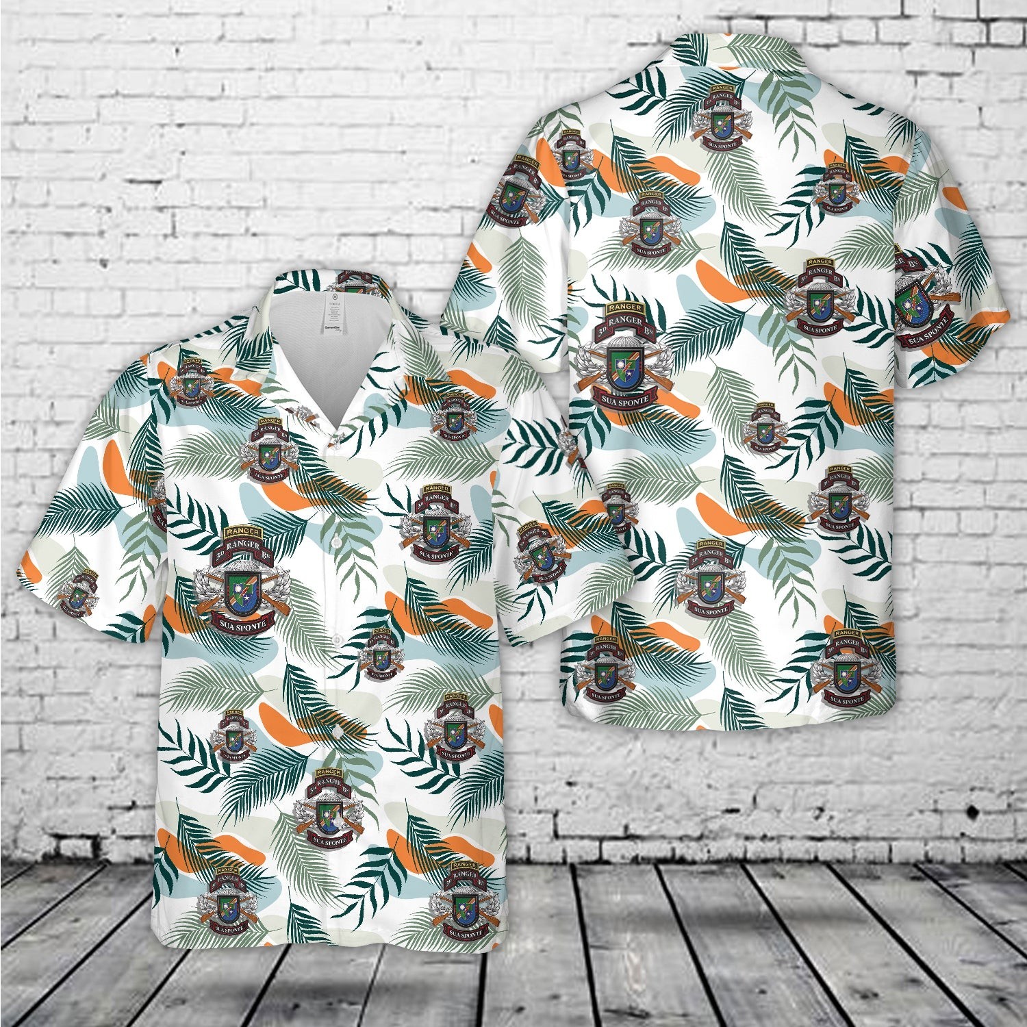 US Army 3rd Battalion 75th Ranger Regiment Hawaiian Shirt