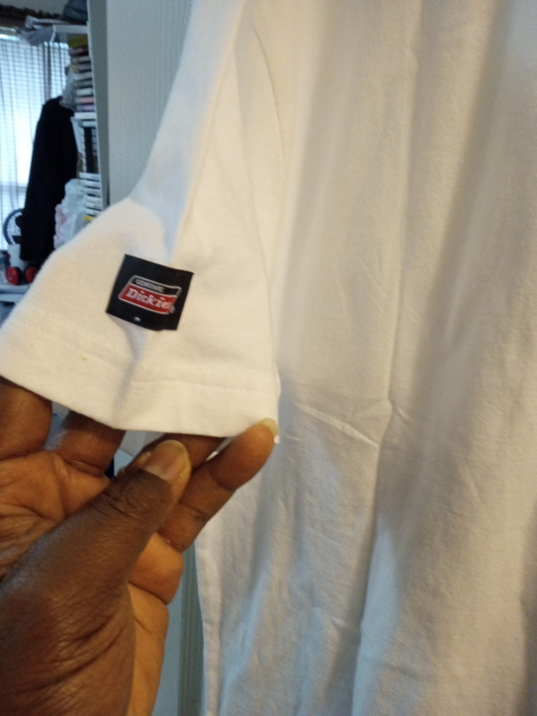 Men’s New Dickies Cool & Dry Longer Length Short Sleeve T-Shirt Size Medium