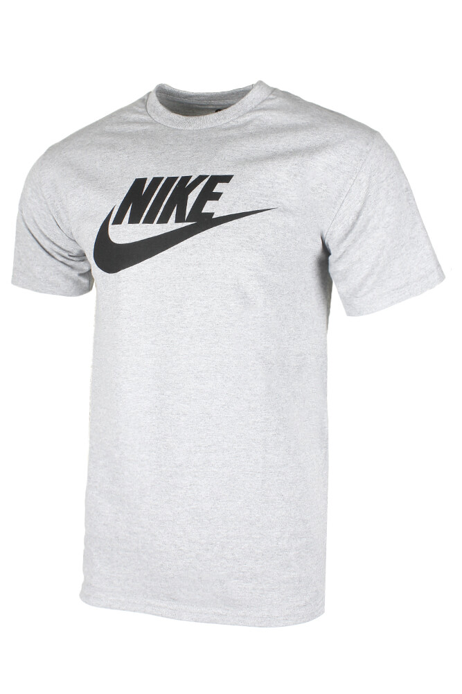 Nike Men’s Athletic Wear Short Sleeve Logo Swoosh Printed Gym Active T-Shirt