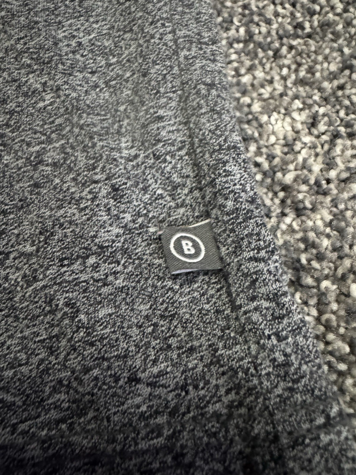 Bonobos Medium Men’s Slim Fit Long Sleeve Gray T Shirt
