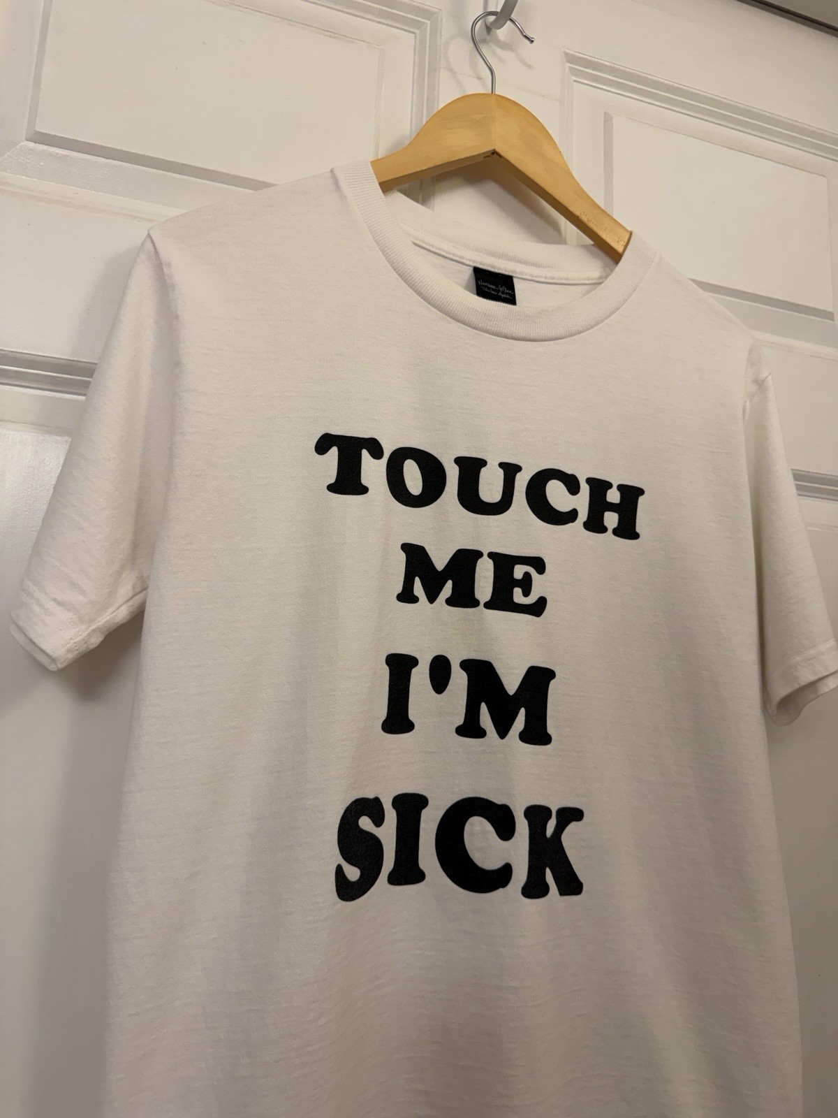 Number (N)ine Mudhoney Touch Me I’m Sick T-Shirt Size 3 White Fits M/L Japan