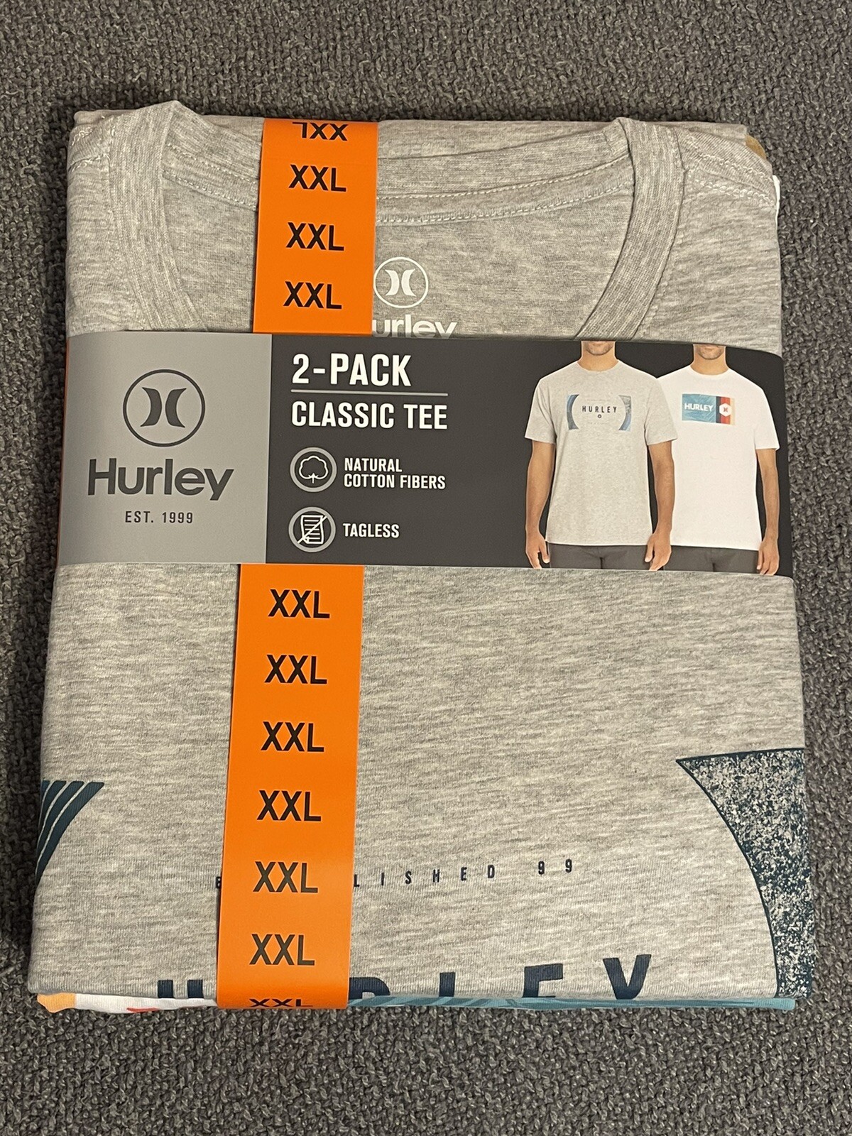 Hurley Men’s Graphic Tee 2 Pack