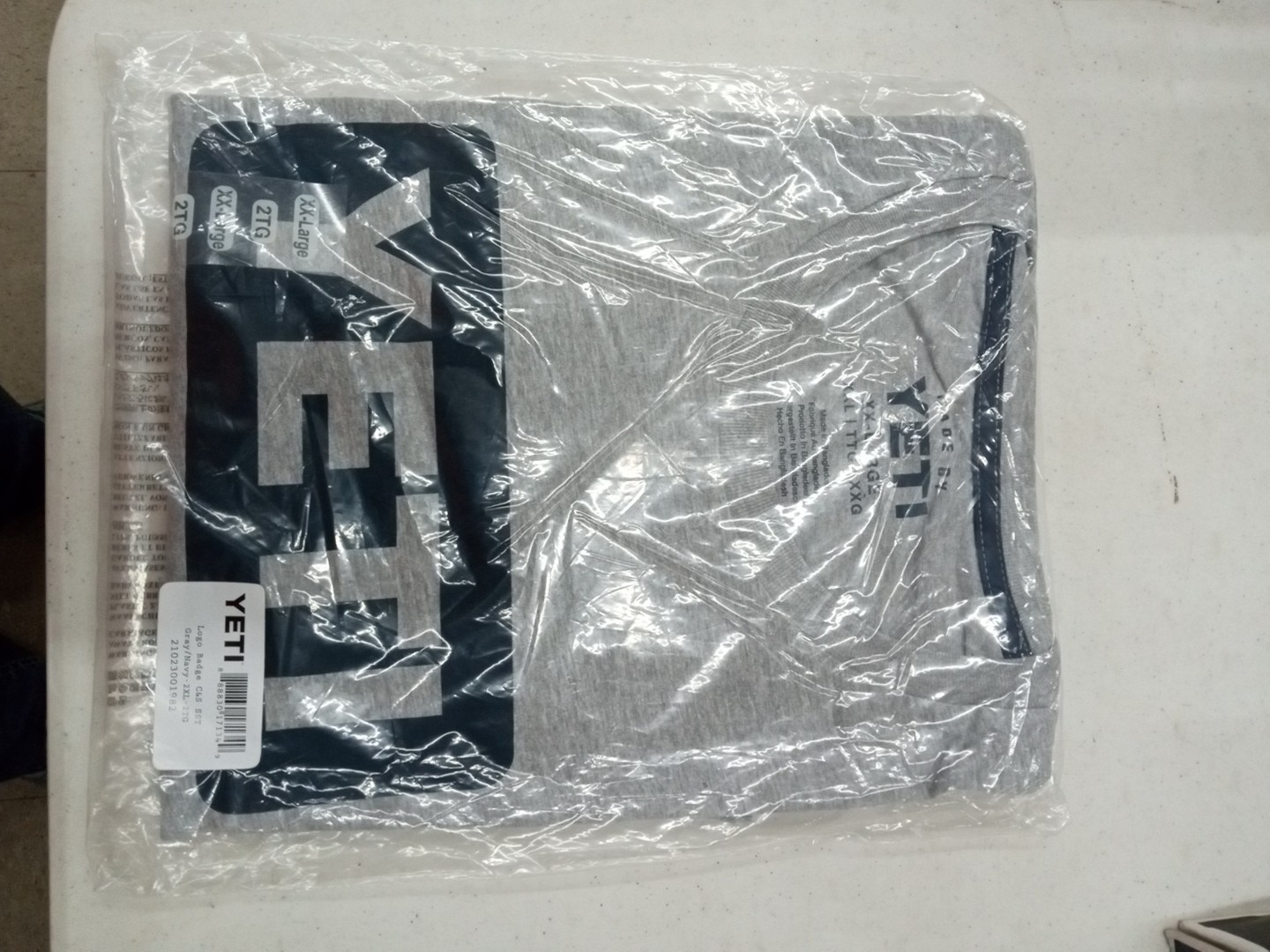 yeti t shirt xxl