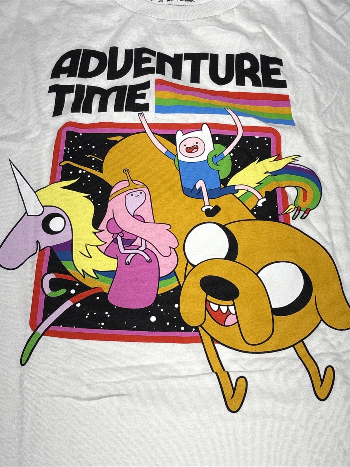 *Brand New With Tags* Spencer’s Adventure Time White Tee Adult Medium