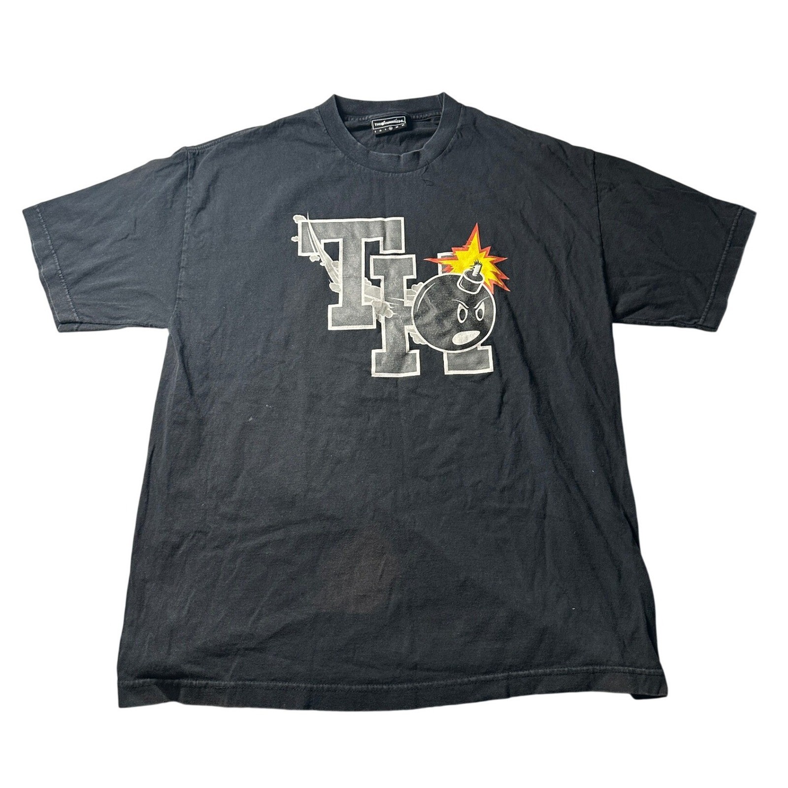 The Hundreds T-Shirt Men’s L Large Black Streetwear Graphic Logo Tee Y2K