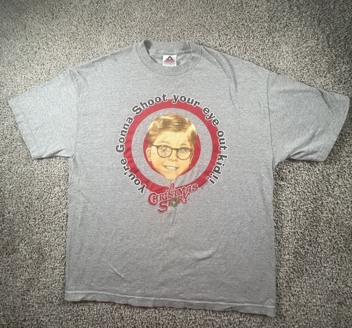 Vintage Y2K A Christmas Story ‘You’ll Shoot Your Eye Out Kid!!’ Movie Promo