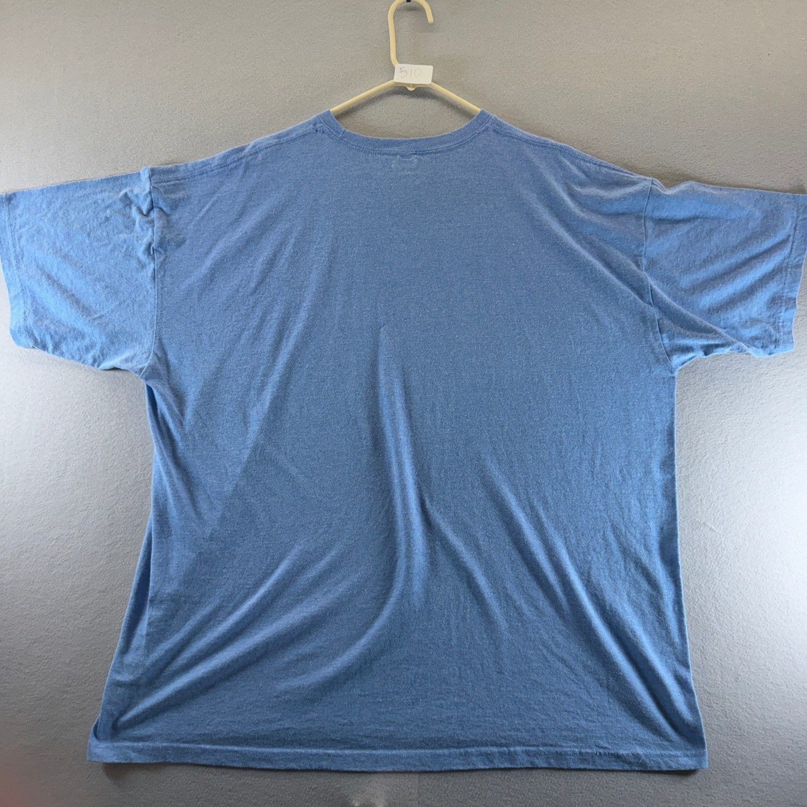 Disney Captain Hook Peter Pan T-Shirt Mens XXL Blue Heather M&O Gold Graphic Tee