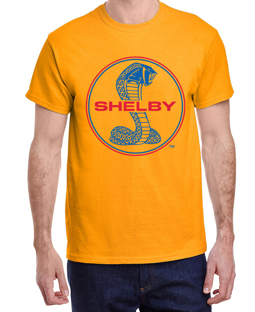 Shelby Cobra Ford Mustang T-shirt Mens Graphic Tee Clothing Apparel