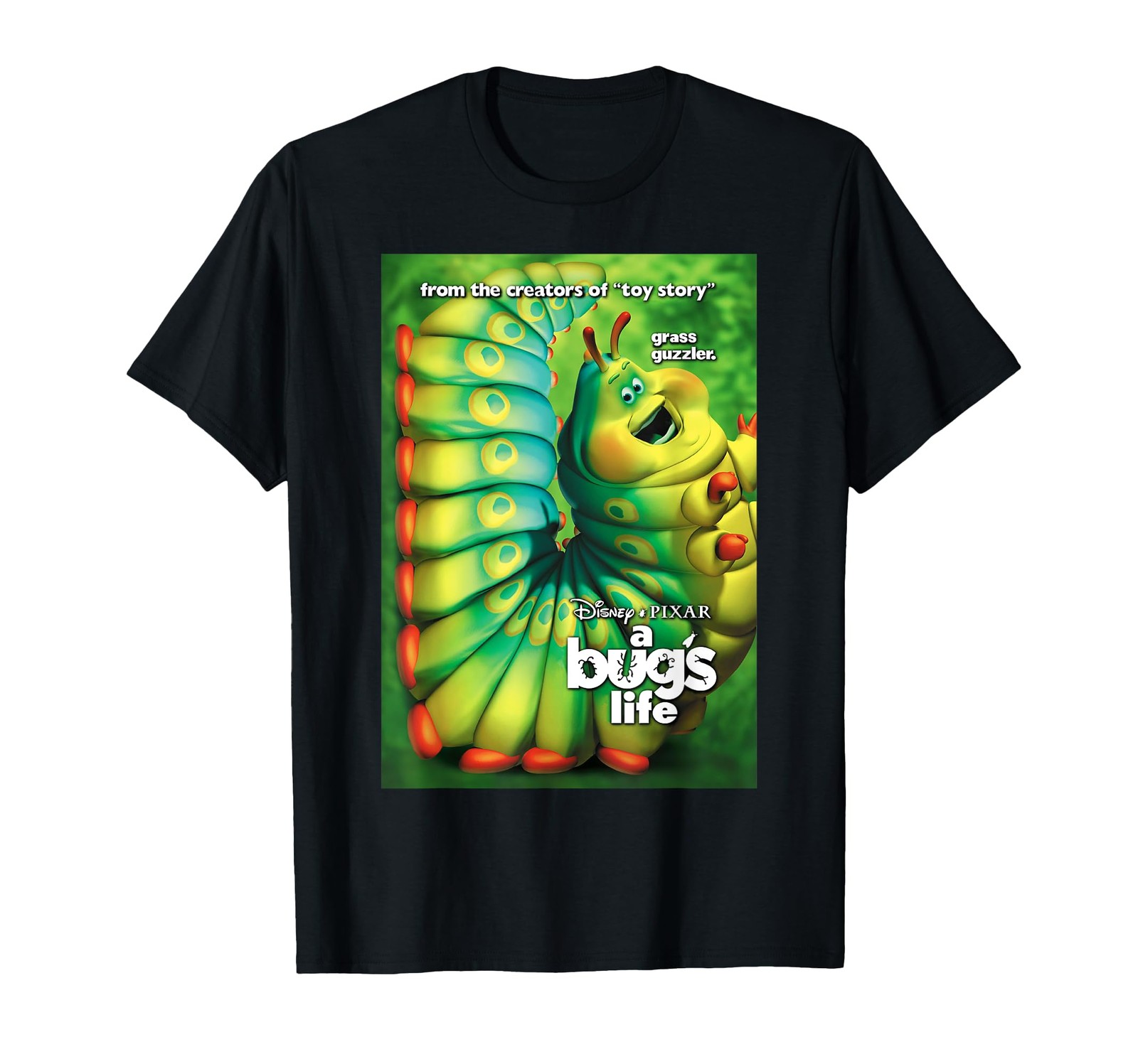 Pixar A Bug’s Life Heimlich Grass Guzzler Poster T-Shirt