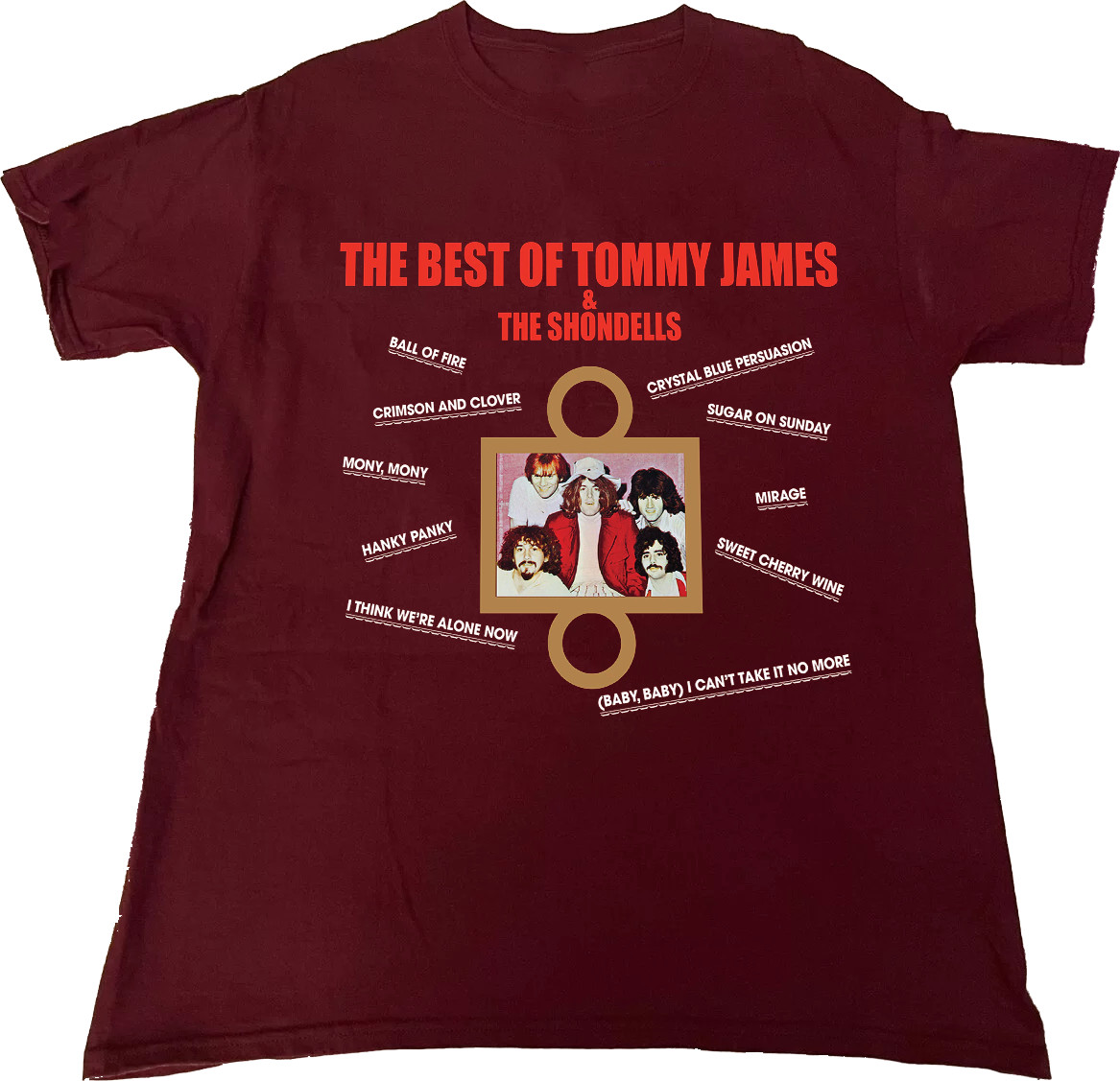 The Best Of Tommy James & The Shondells T Shirt All Size S-5XL