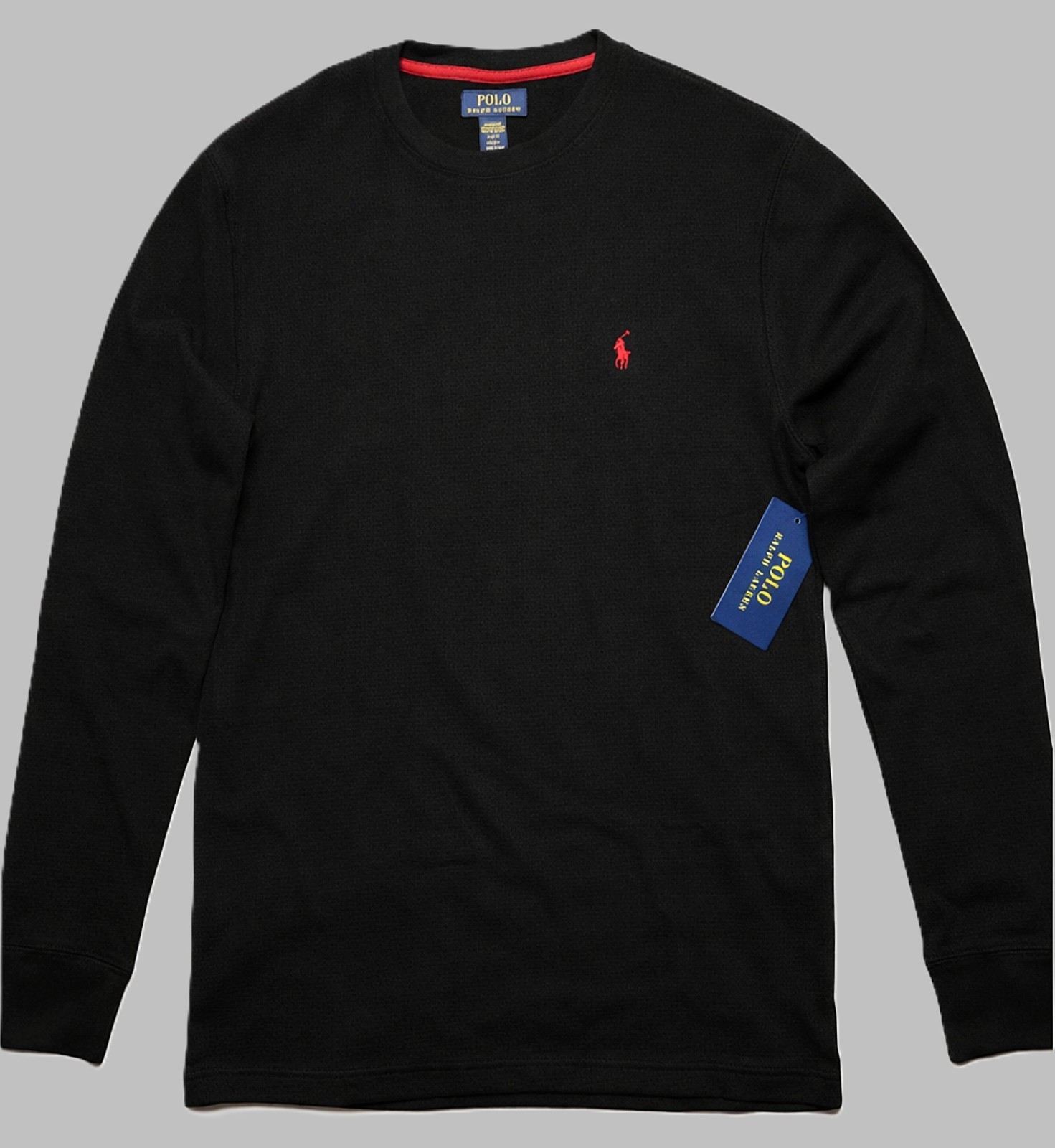 NWT – POLO RALPH LAUREN Mens Waffle Knit Thermal Long Sleeve Shirts : S – XXL