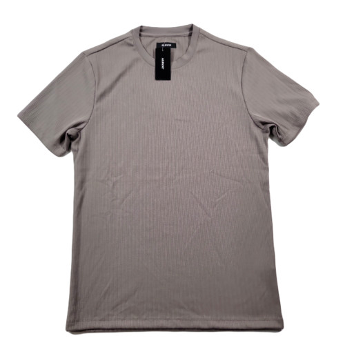 ALFANI Men’s Stretch Wallstreet Gray Drop Needle T-Shirt NEW 2XL XXL