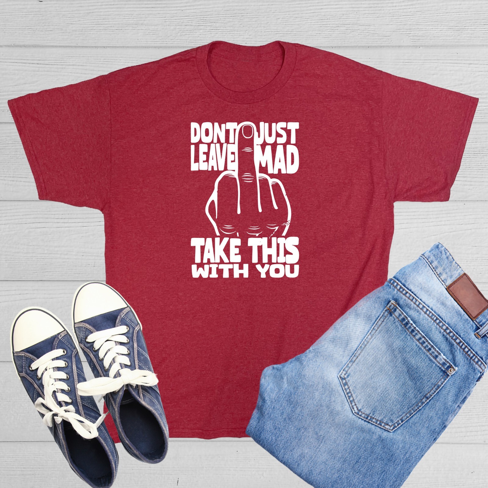 Don’t Leave Sarcastic Humor Graphic Tee Gift For Men Novelty Funny T Shirt