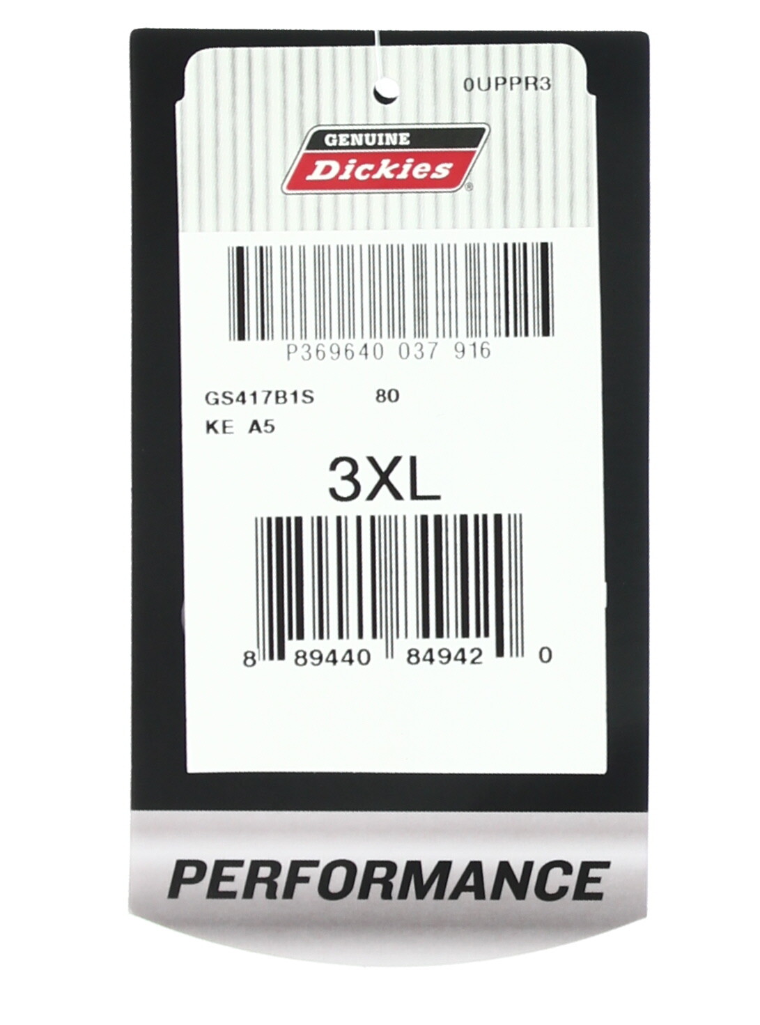 Dickies’ Performance Men’s T-Shirt Short Sleeve, Relaxed Fit, Wicking GS417S1B