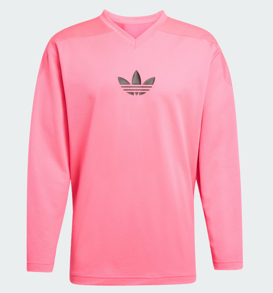 NEW MENS ADIDAS ORIGINALS MESH LONG SLEEVE TREFOIL SHIRT ~ SIZE XL #JY1309