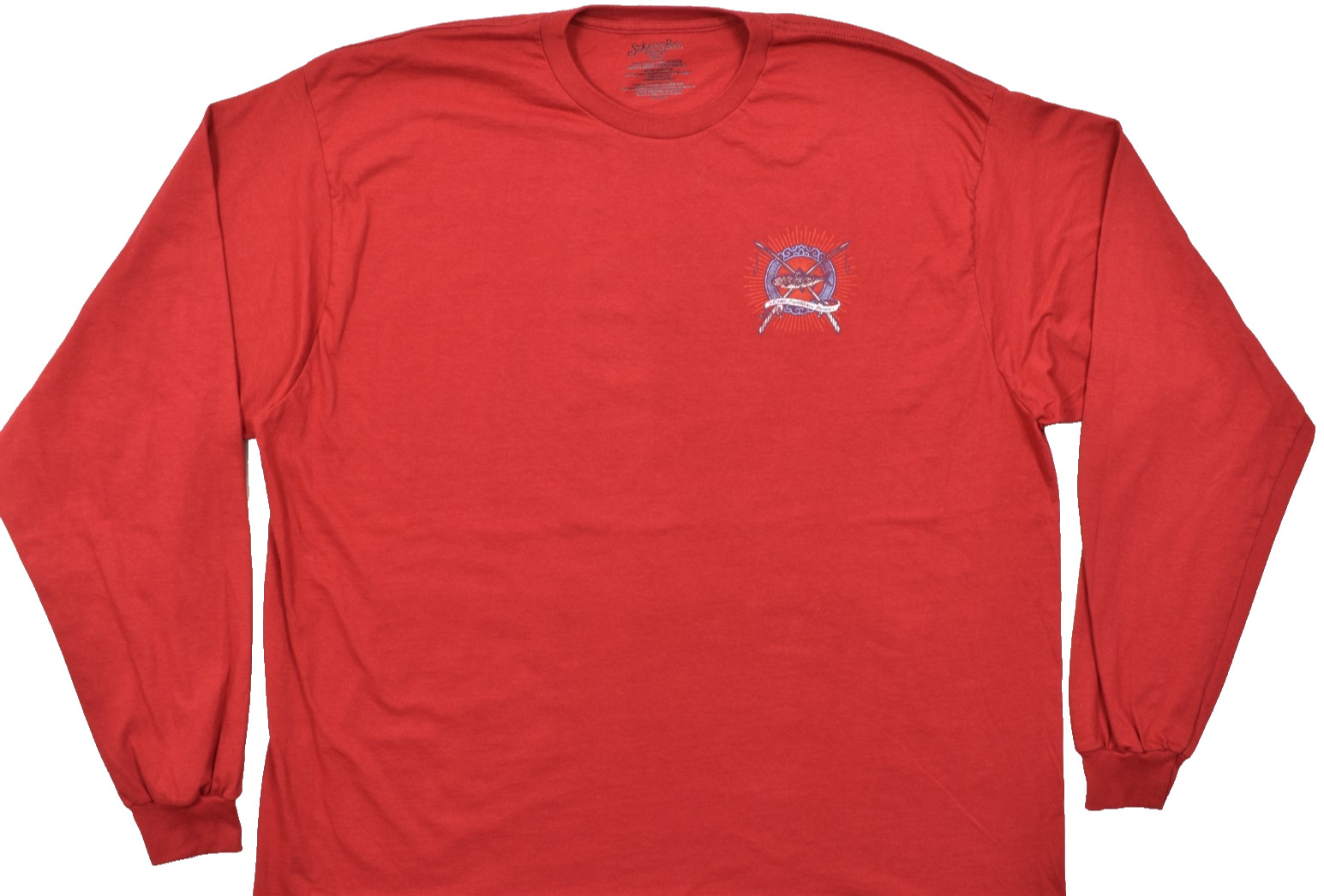 St. John’s Bay Men’s 3XLT Red Long Sleeve Tee Glacier Bay World Class Fishing