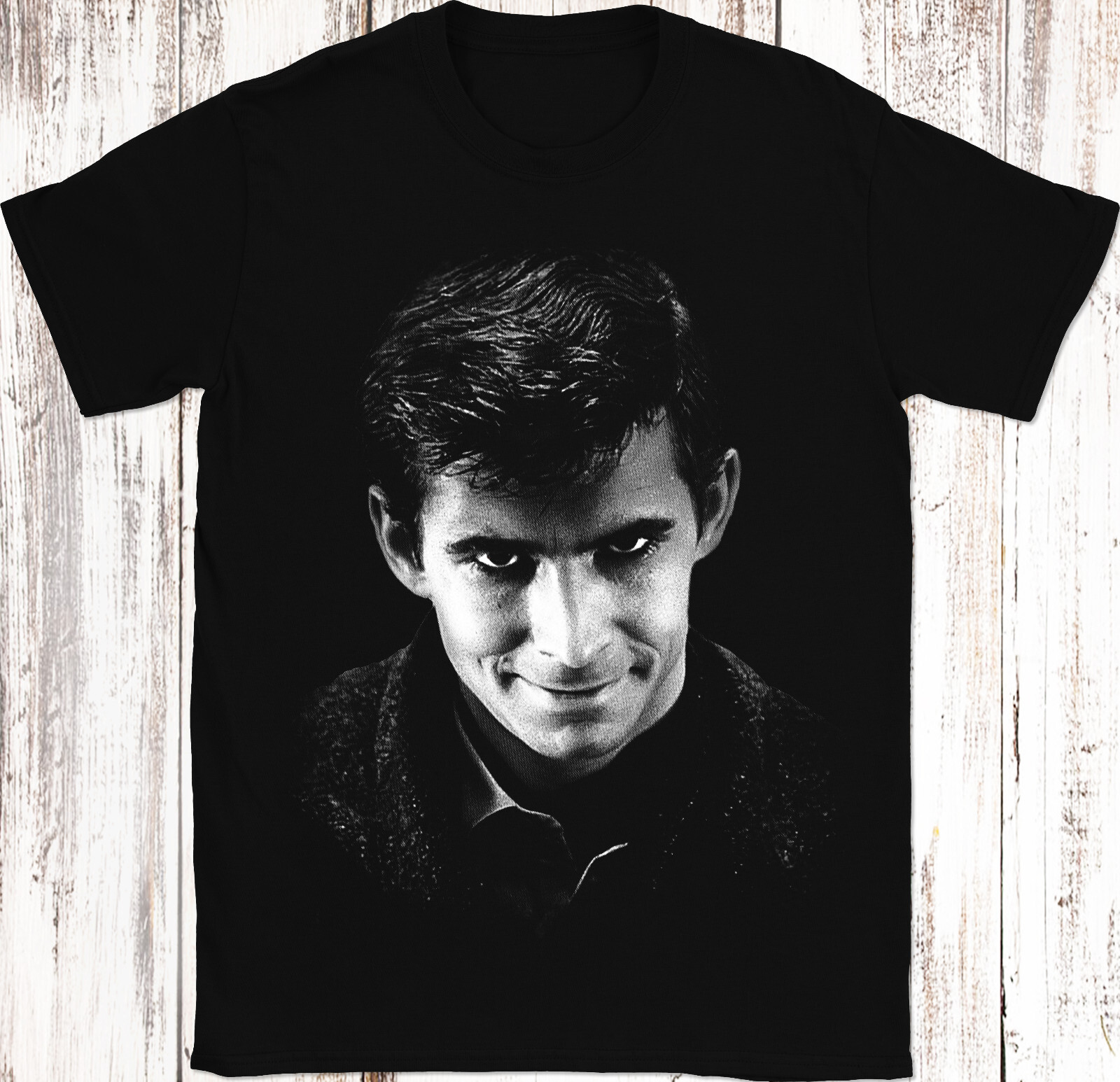 Norman Bates Vintage T-Shirt | Psycho 1960 Hitchcock’s Classic Horror Movie Tee