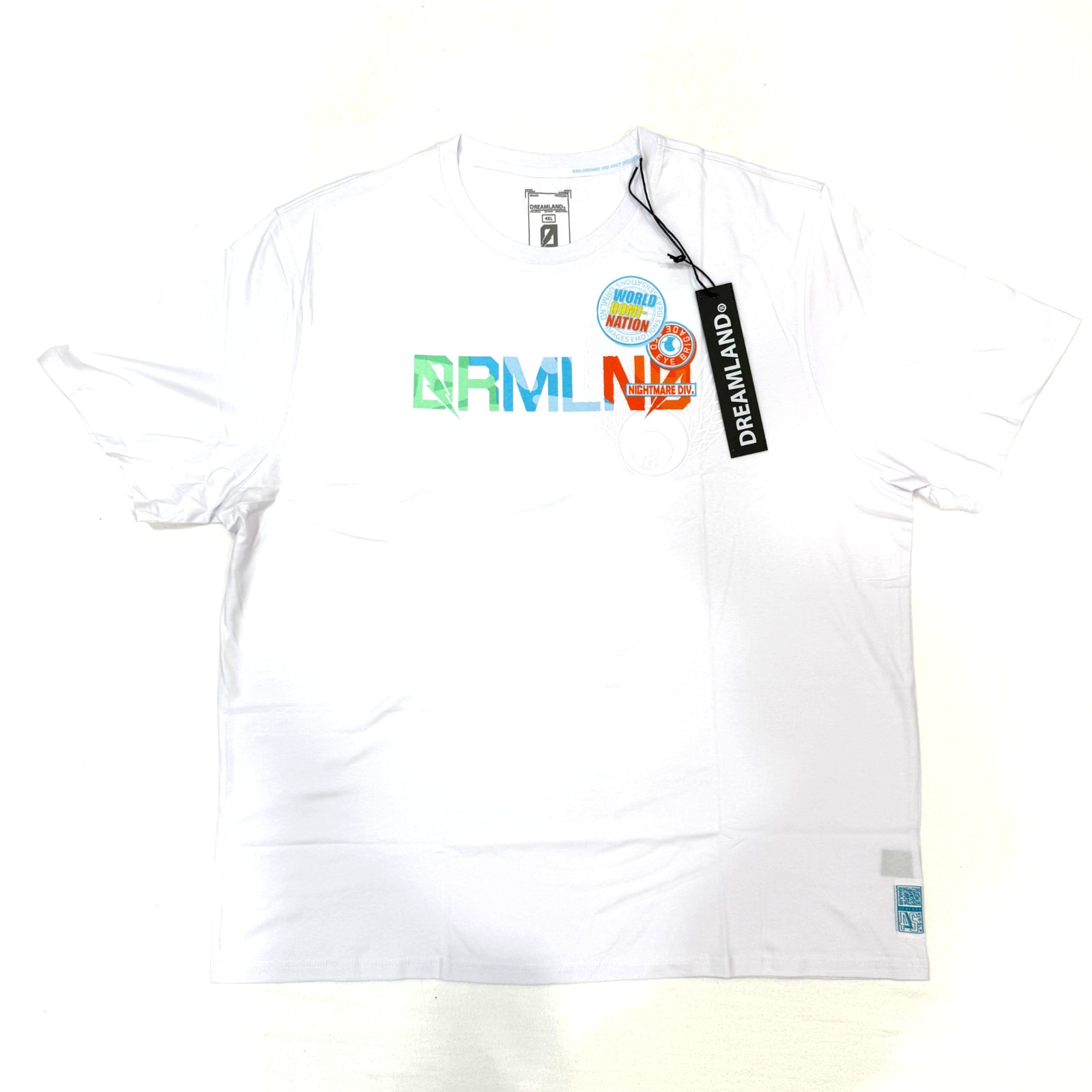 Dreamland Men’s Big & Tall TShirt White Majestic Design Comfortable Graphic 4XL