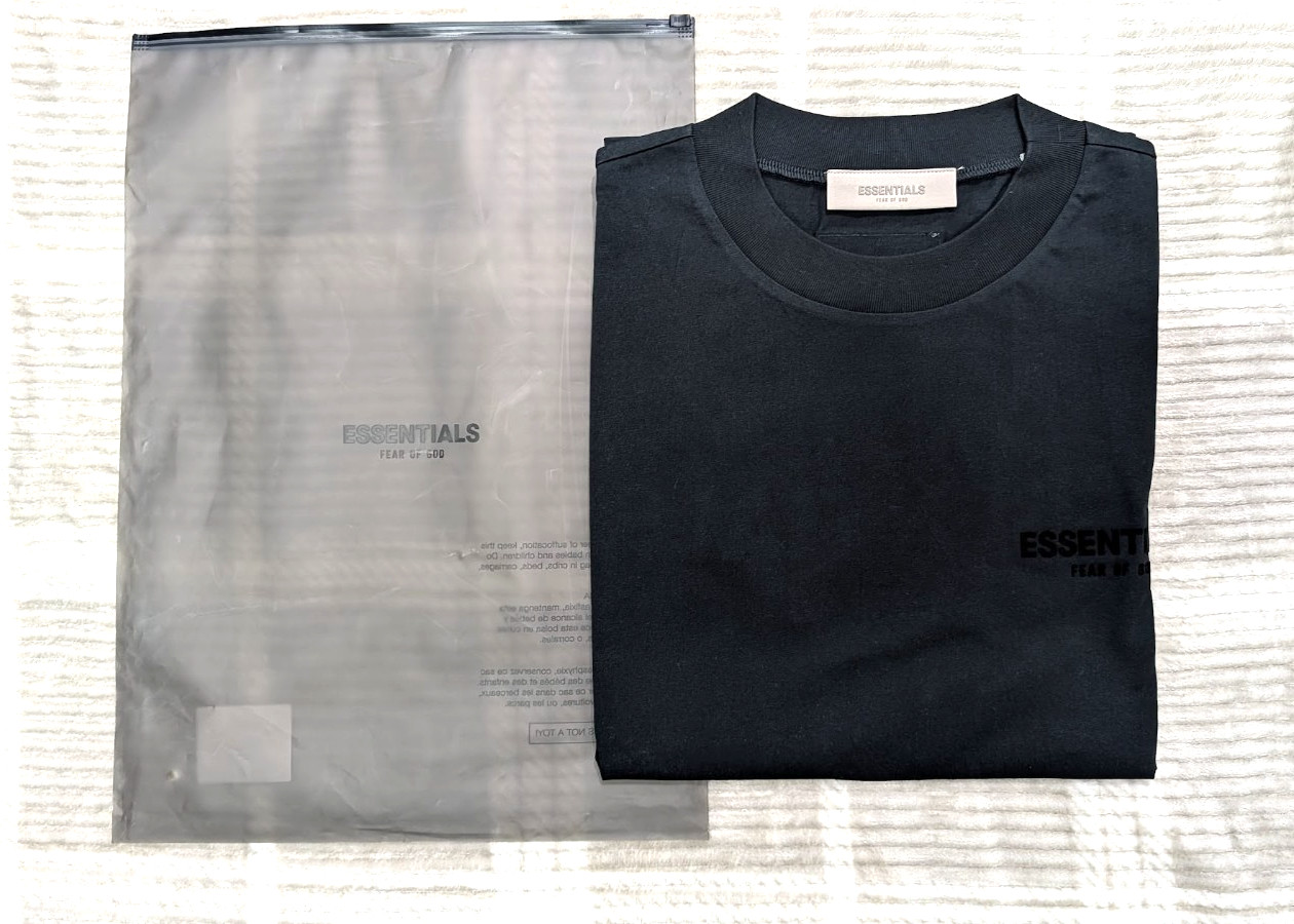 Fear of God Essentials Tee Stretch Limo Men’s L Oversized T-Shirt NWT SS22