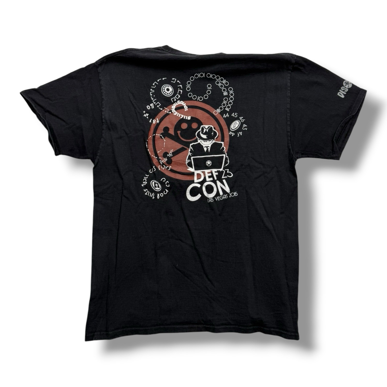 2015 Def Con Hard boiled Hacker Shirt Size Large