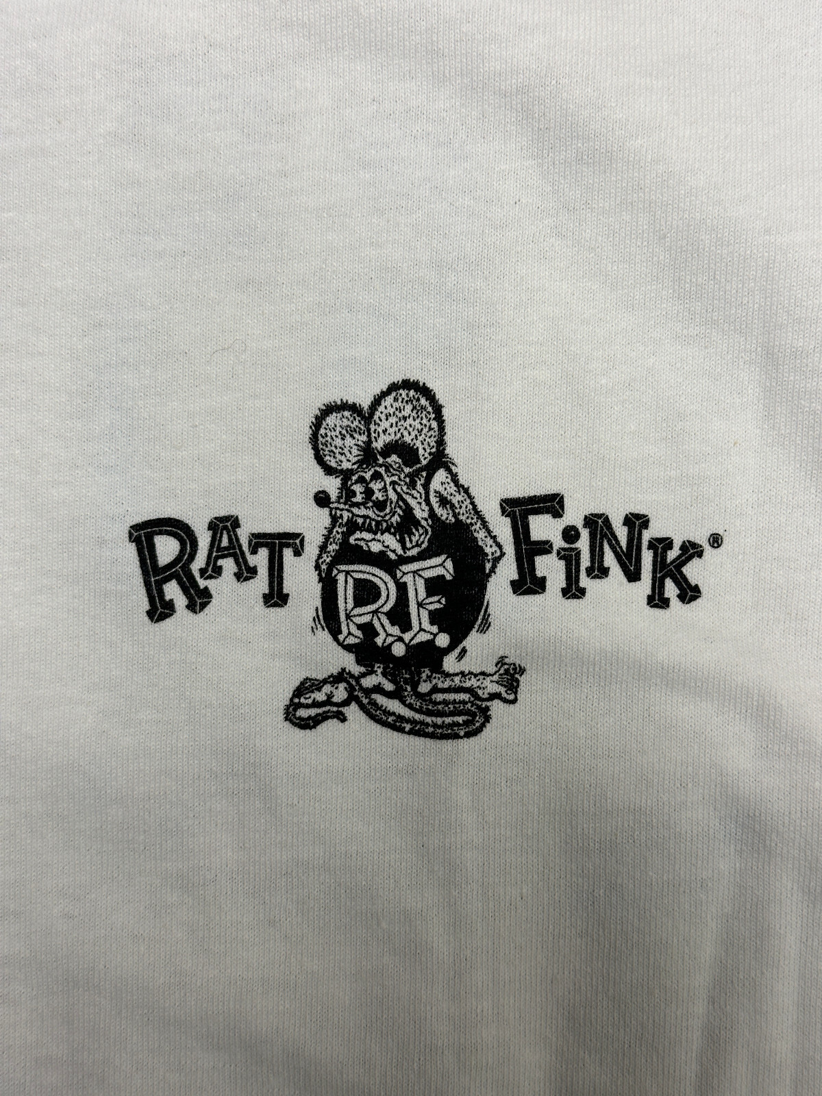 Men’s Ed Big Daddy Roth Rat Fink Chevy Cruisin USA White Cotton T-Shirt M-3XL